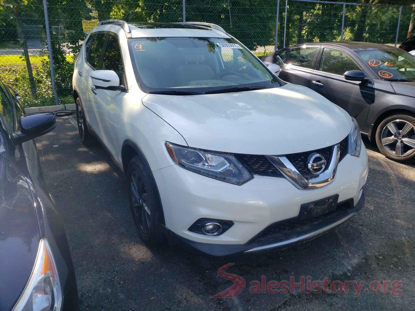 5N1AT2MV1GC812540 2016 NISSAN ROGUE