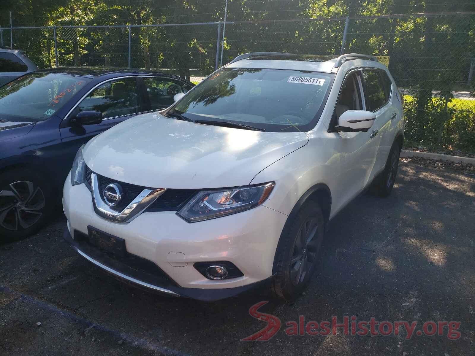 5N1AT2MV1GC812540 2016 NISSAN ROGUE