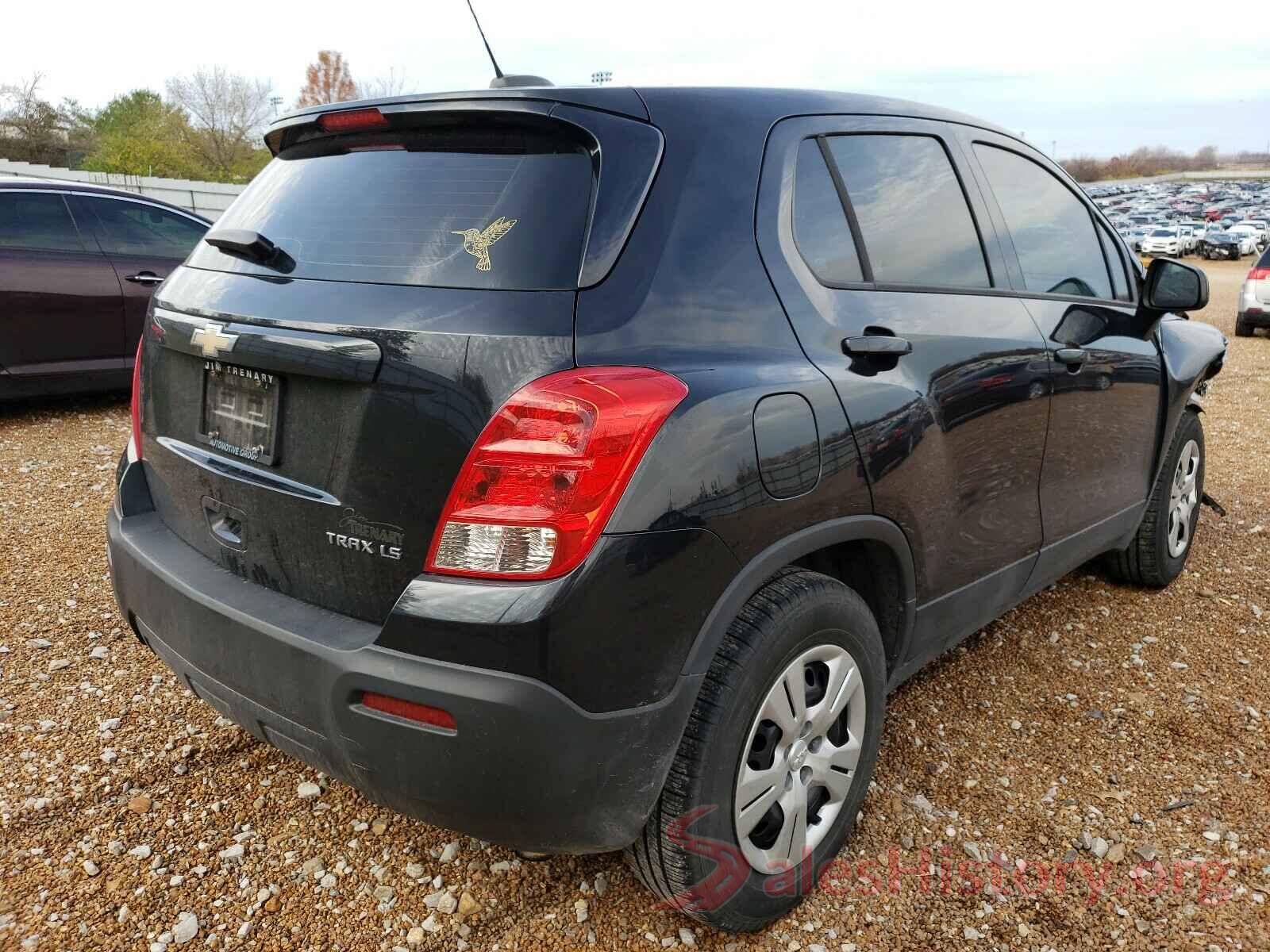 KL7CJKSB3GB684431 2016 CHEVROLET TRAX