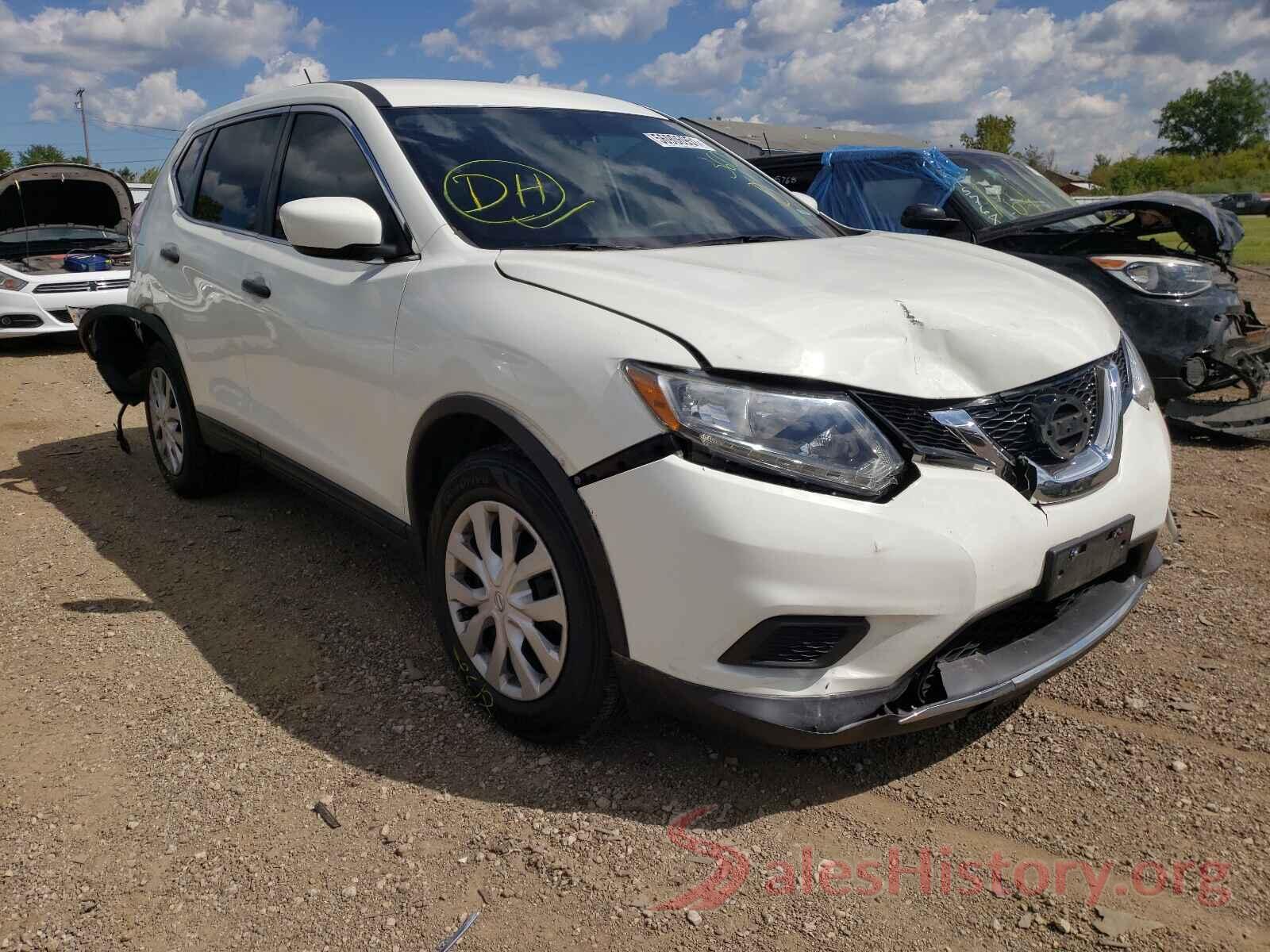 5N1AT2MV6GC845436 2016 NISSAN ROGUE