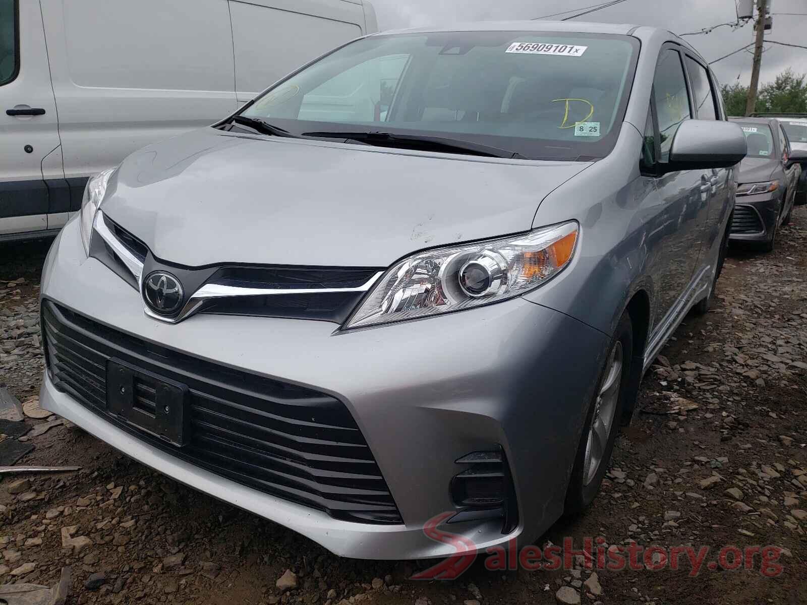 5TDKZ3DC4LS051216 2020 TOYOTA SIENNA