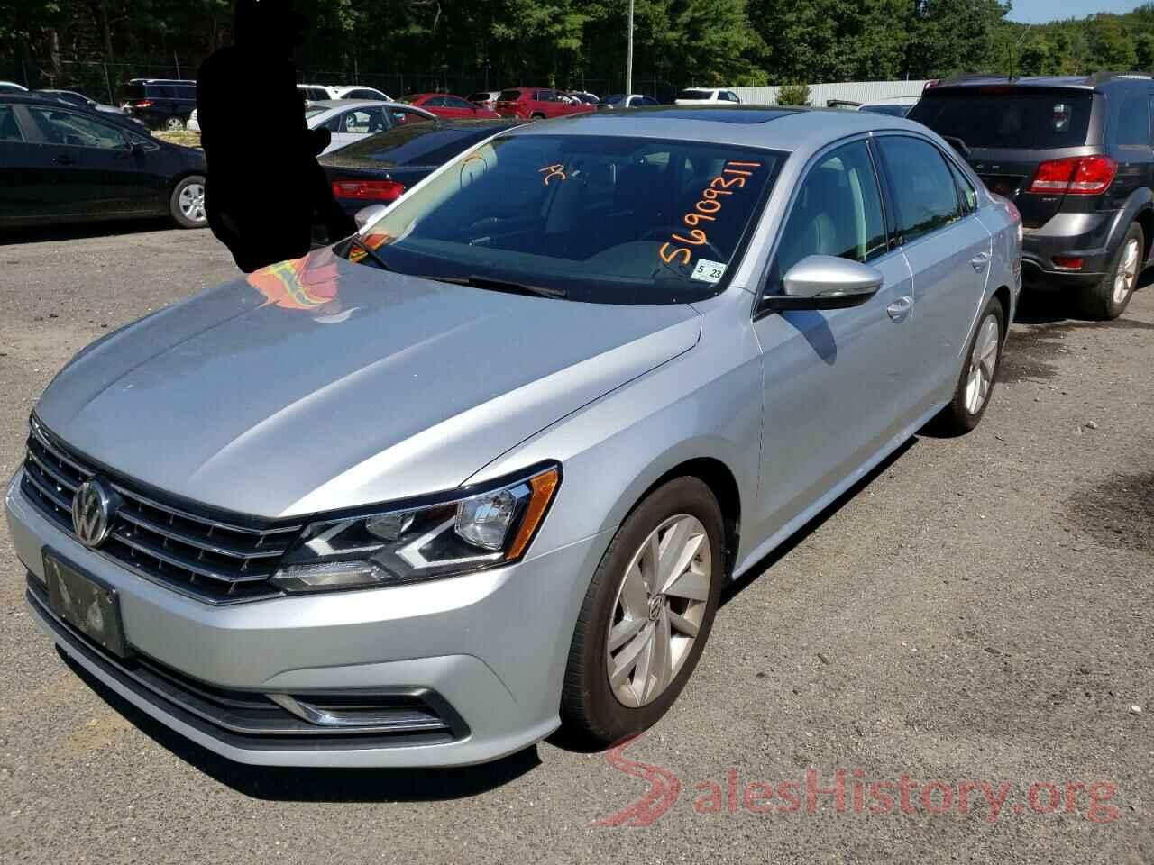 1VWBA7A36JC029698 2018 VOLKSWAGEN PASSAT