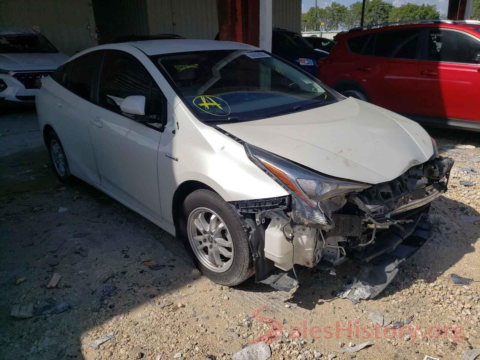 JTDKARFU7G3012207 2016 TOYOTA PRIUS