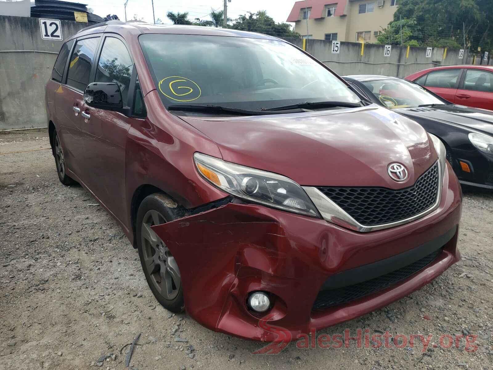 5TDXZ3DC0HS834997 2017 TOYOTA SIENNA