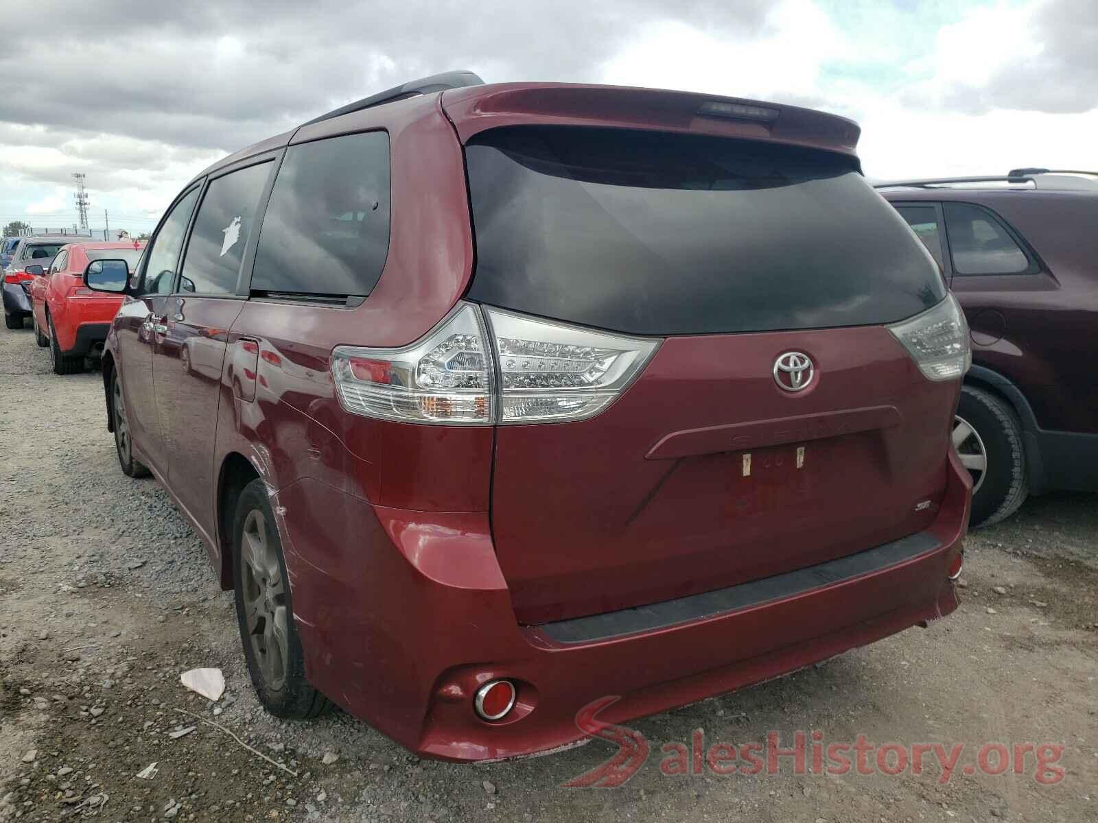 5TDXZ3DC0HS834997 2017 TOYOTA SIENNA