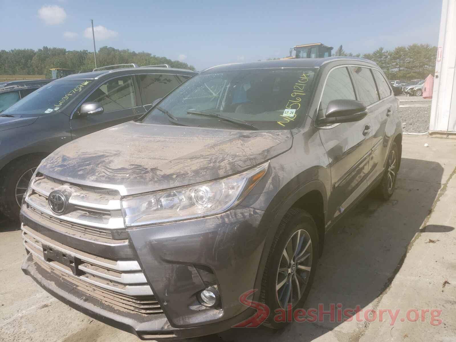 5TDJZRFH3KS732747 2019 TOYOTA HIGHLANDER