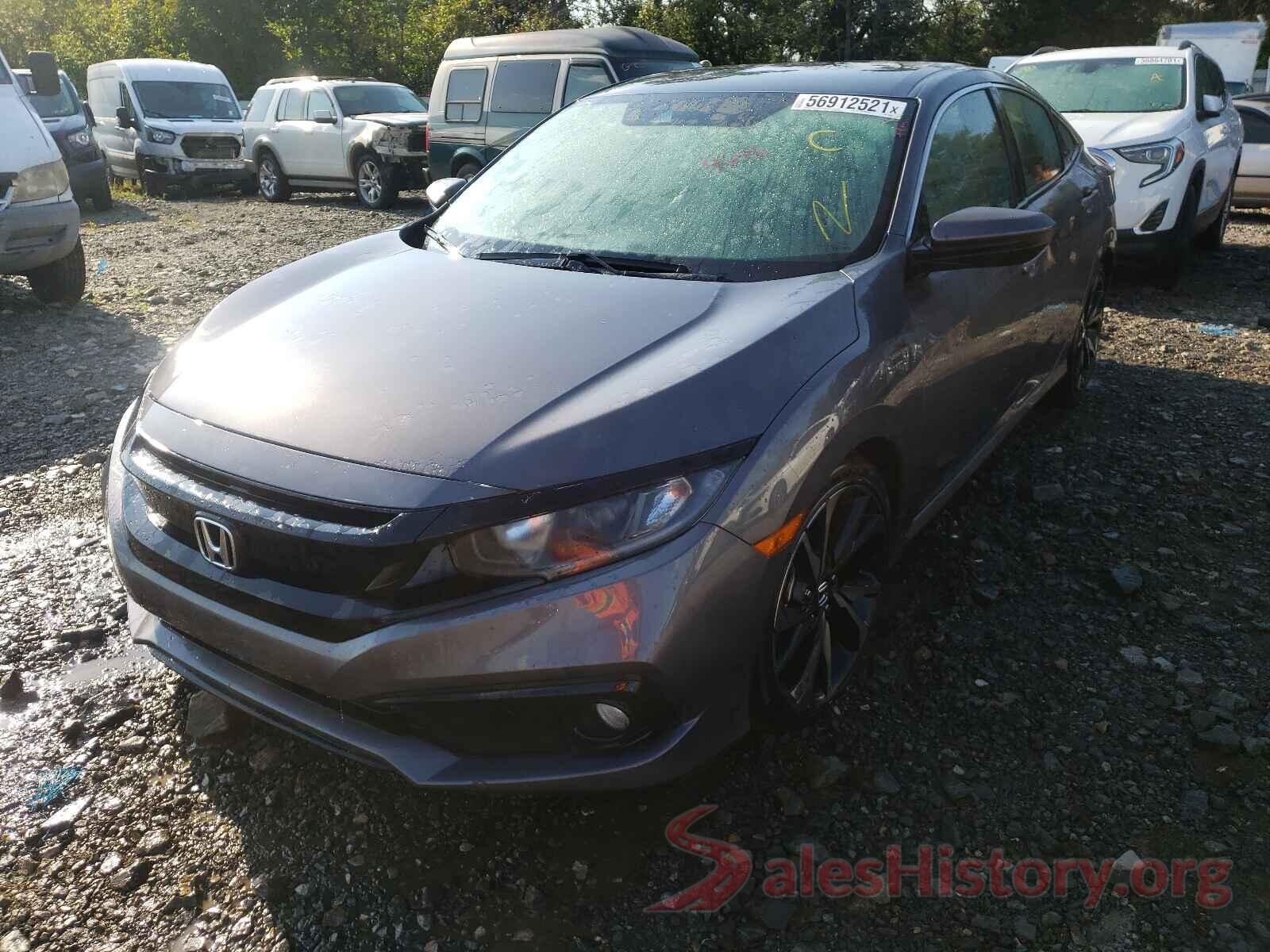 2HGFC2F87KH554646 2019 HONDA CIVIC