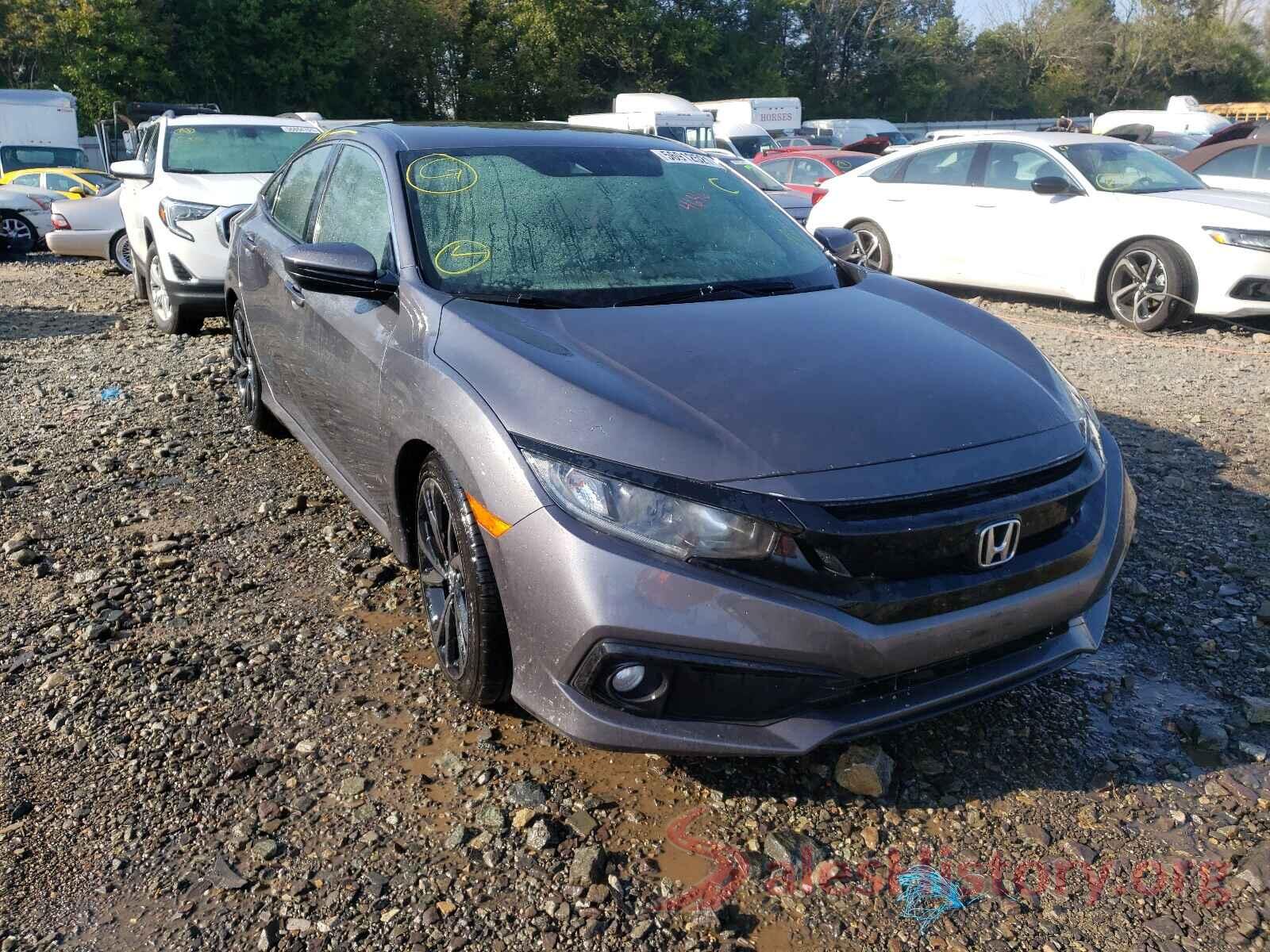 2HGFC2F87KH554646 2019 HONDA CIVIC