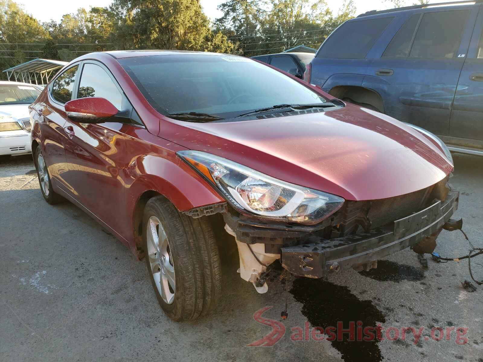 KMHDH4AE9GU601448 2016 HYUNDAI ELANTRA