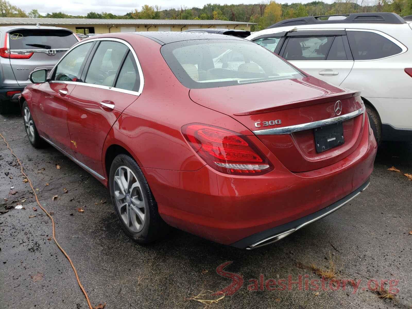 55SWF4KBXHU208977 2017 MERCEDES-BENZ C-CLASS