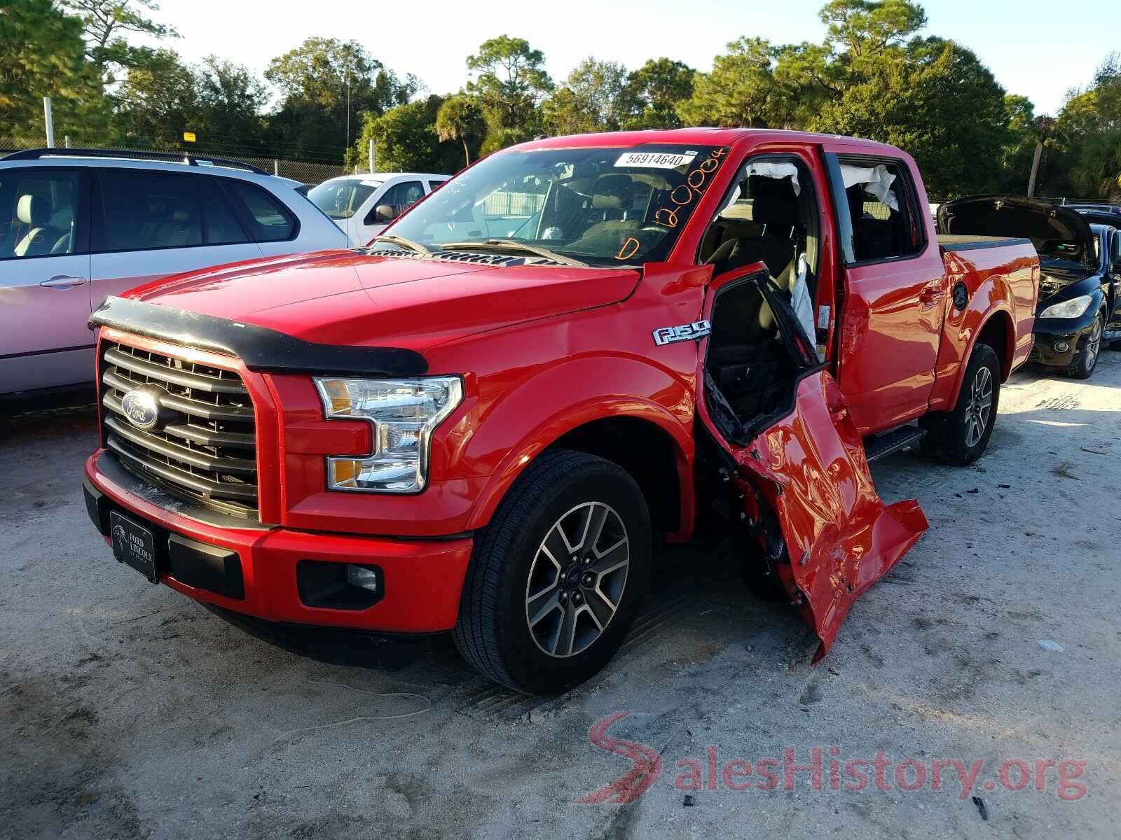 1FTEW1CP3GFB08638 2016 FORD F150