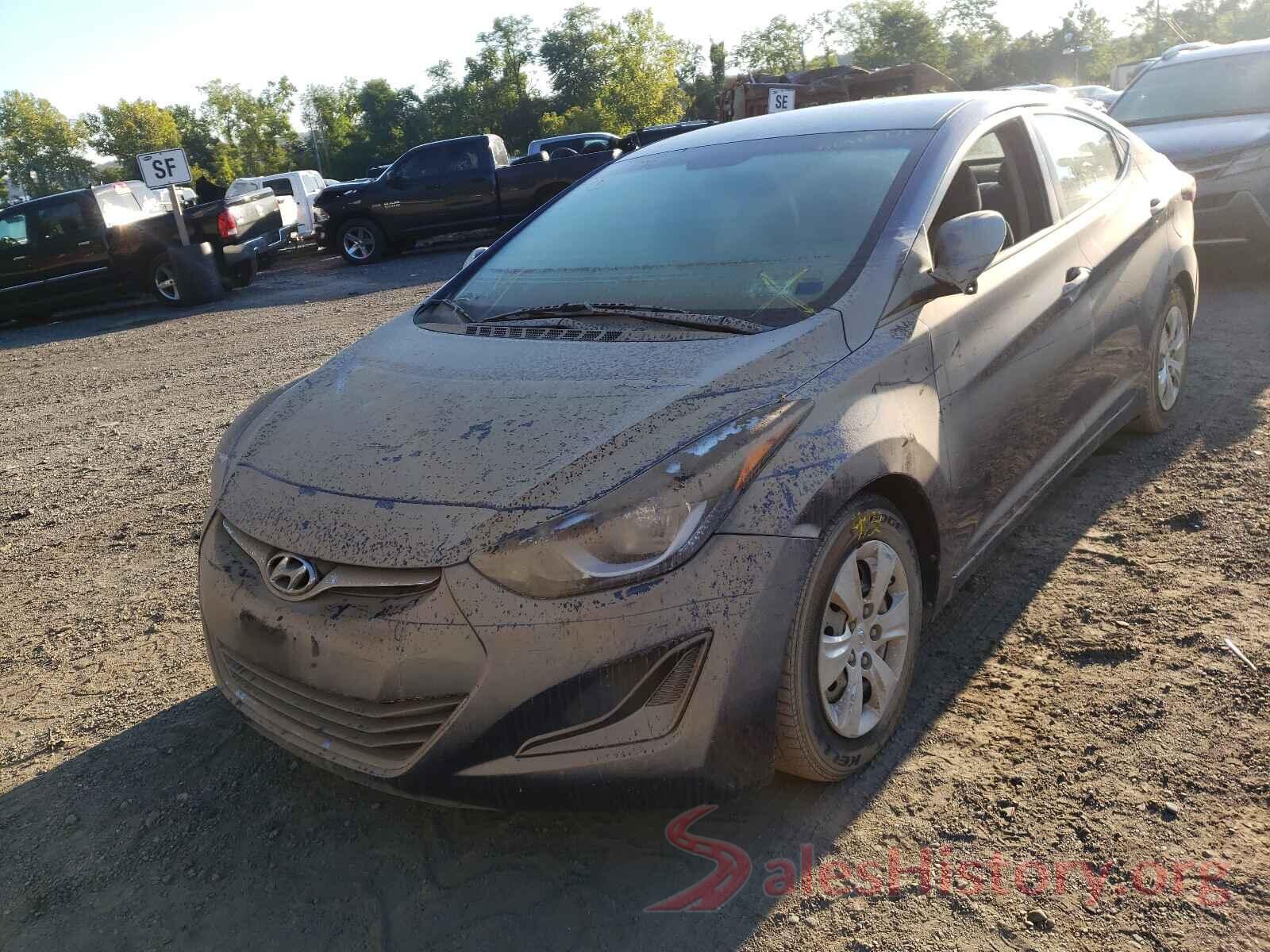 5NPDH4AE6GH784077 2016 HYUNDAI ELANTRA