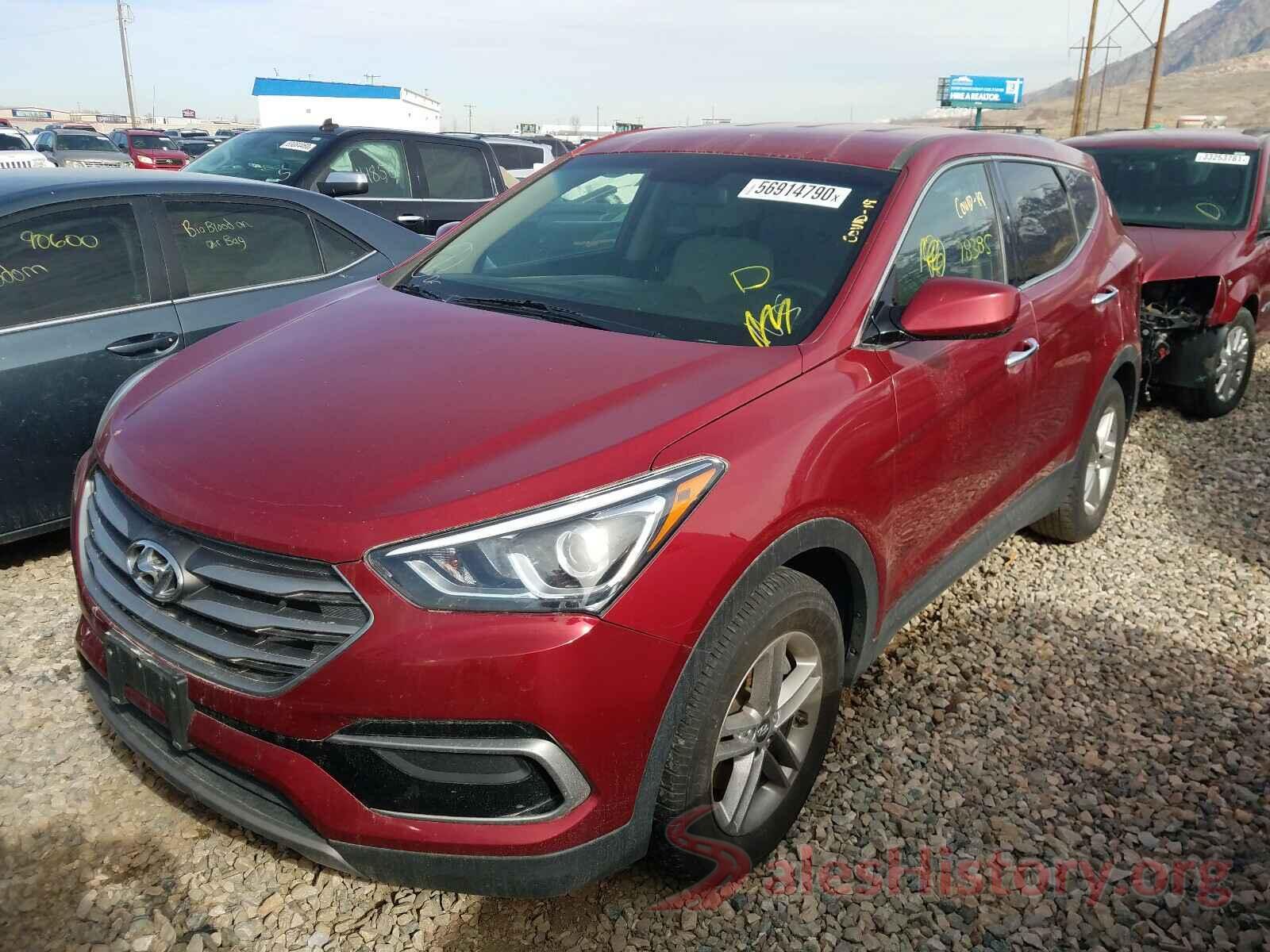 5XYZT3LB5HG494391 2017 HYUNDAI SANTA FE