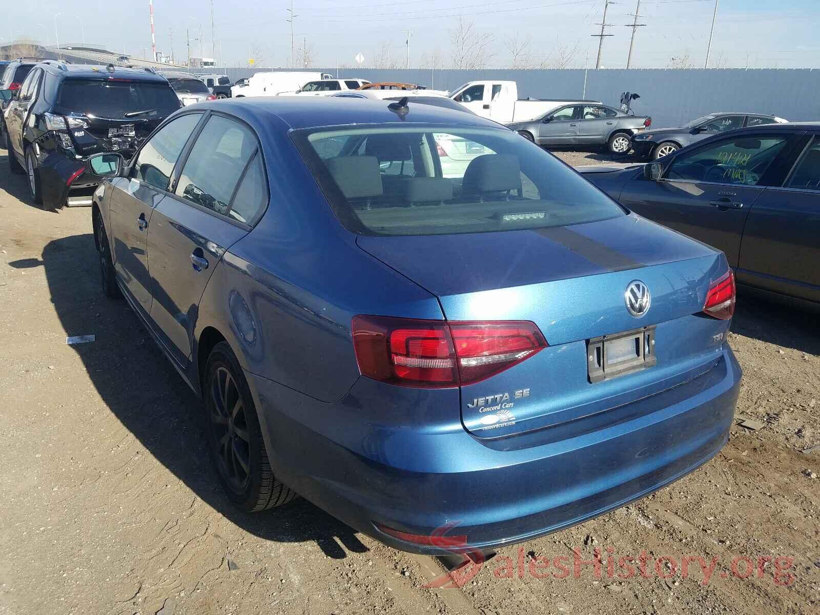 3VWD67AJ0GM266607 2016 VOLKSWAGEN JETTA