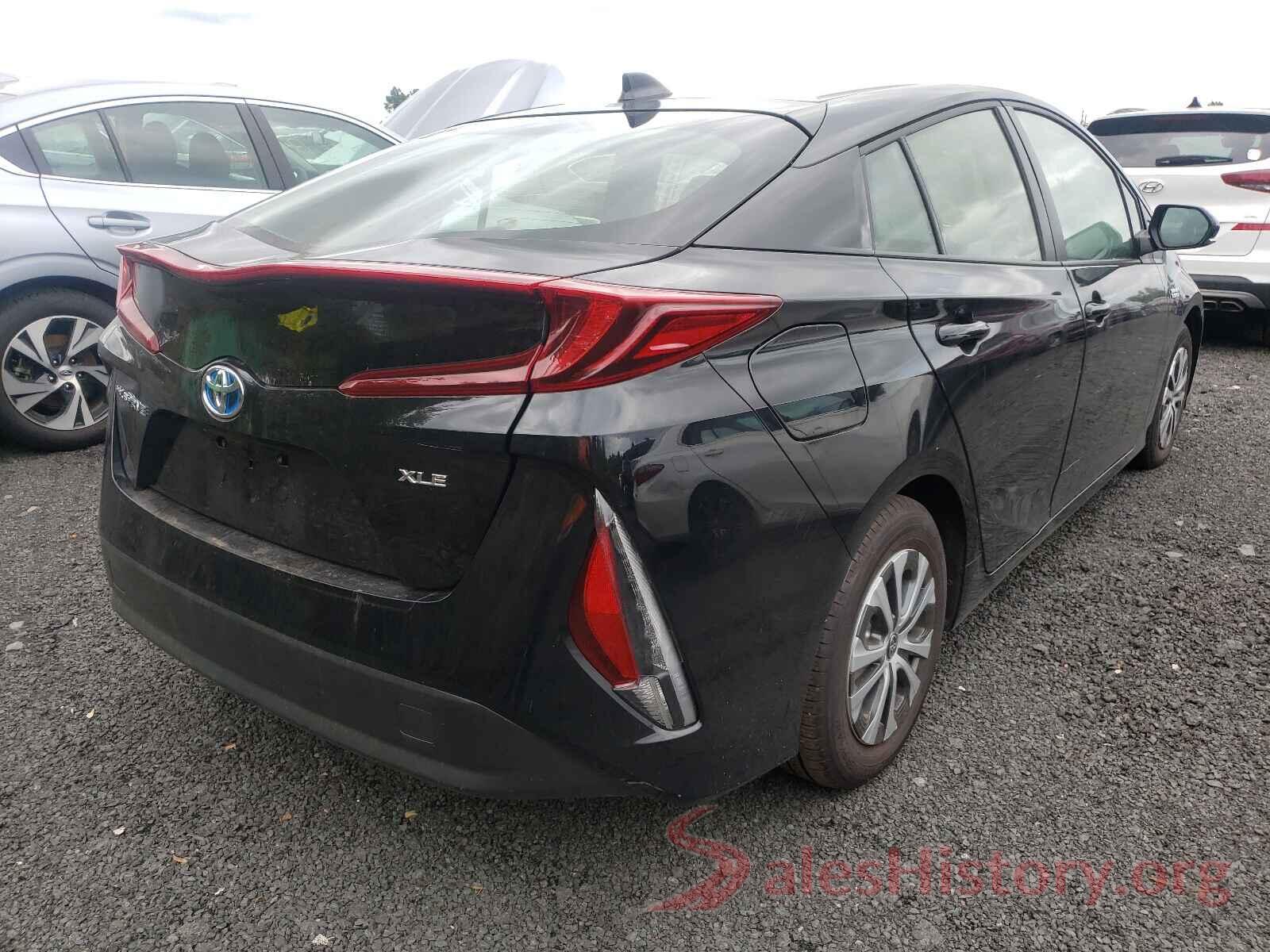 JTDKAMFPXM3183624 2021 TOYOTA PRIUS