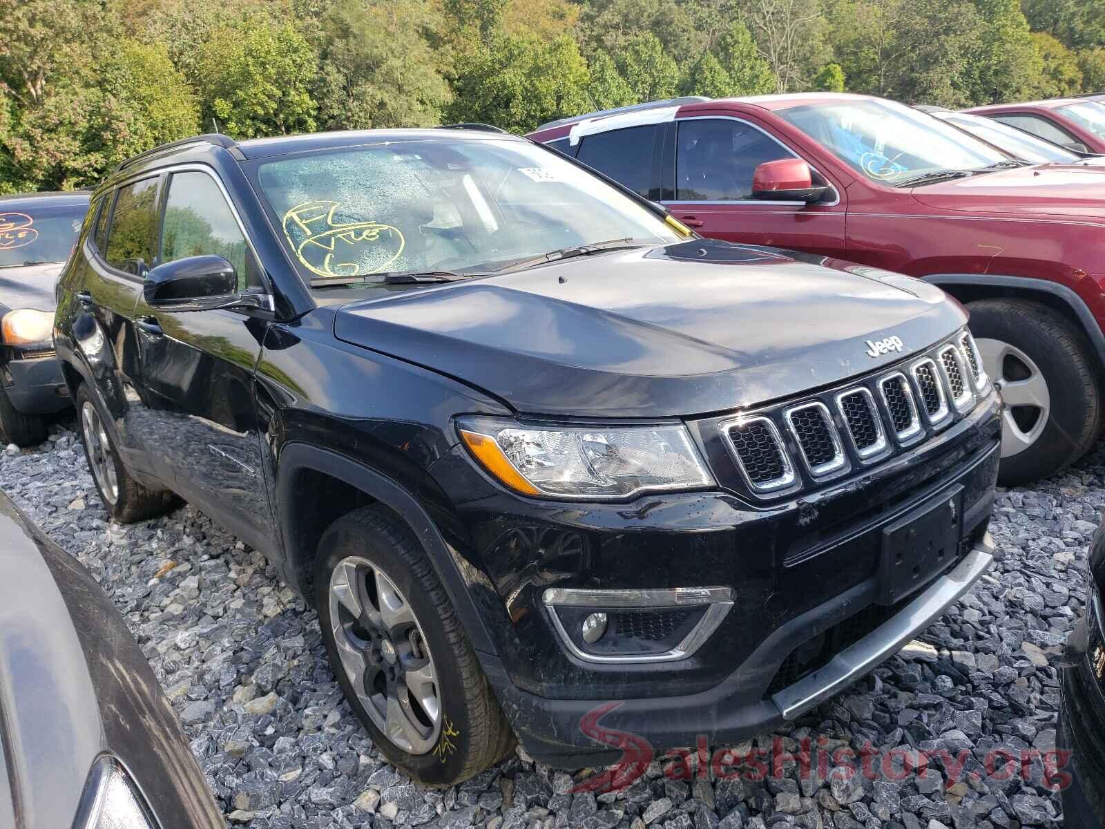 3C4NJDCB6KT619618 2019 JEEP COMPASS