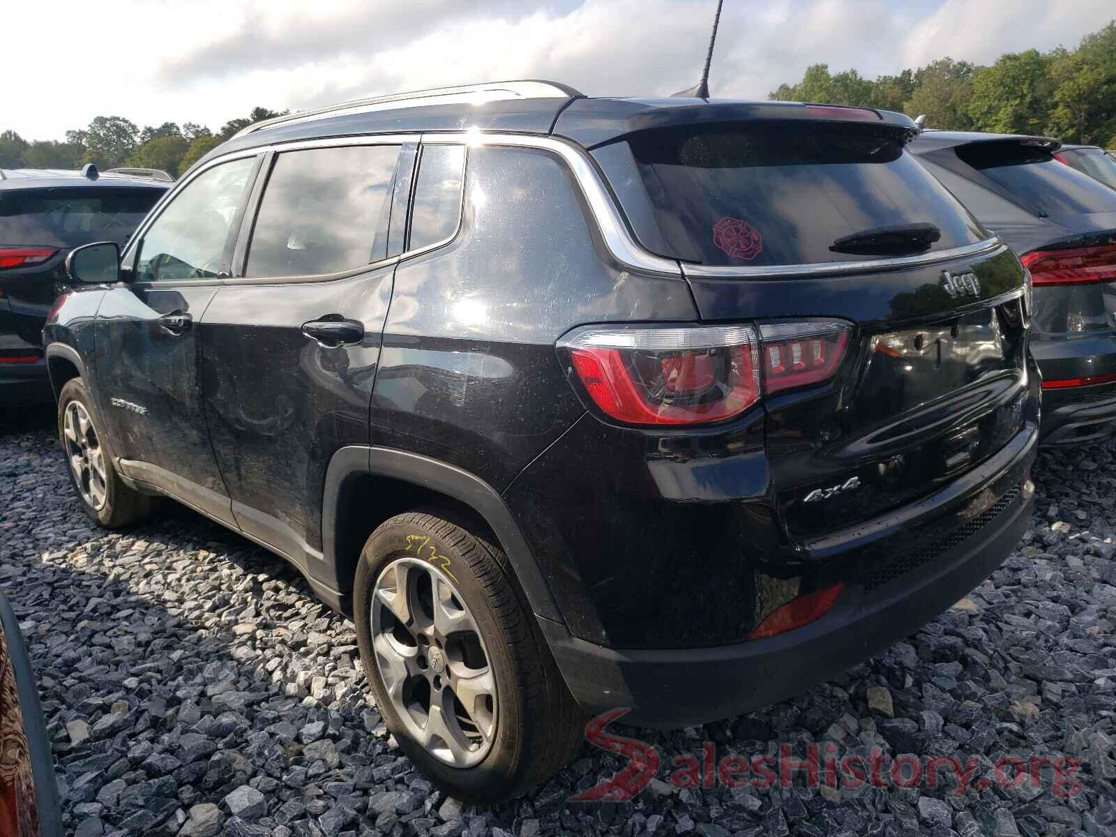 3C4NJDCB6KT619618 2019 JEEP COMPASS