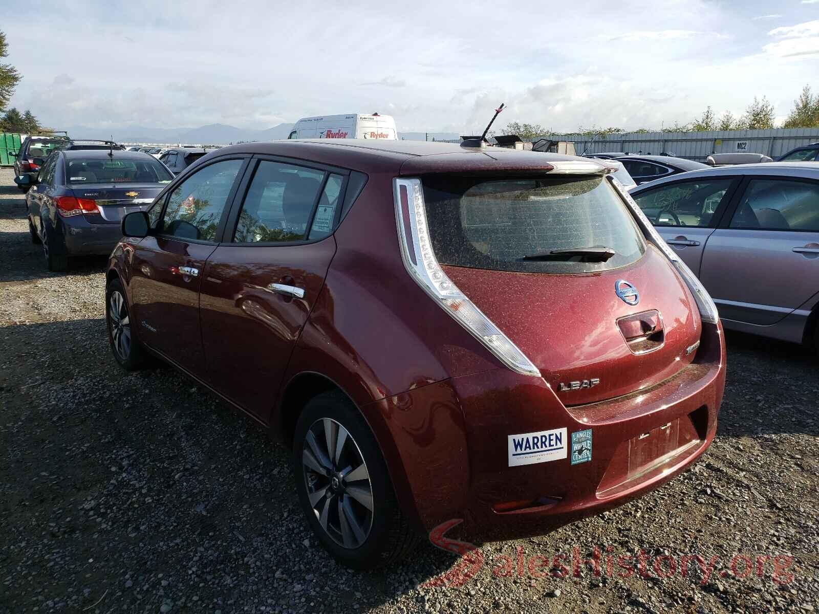 1N4BZ0CP7HC310301 2017 NISSAN LEAF