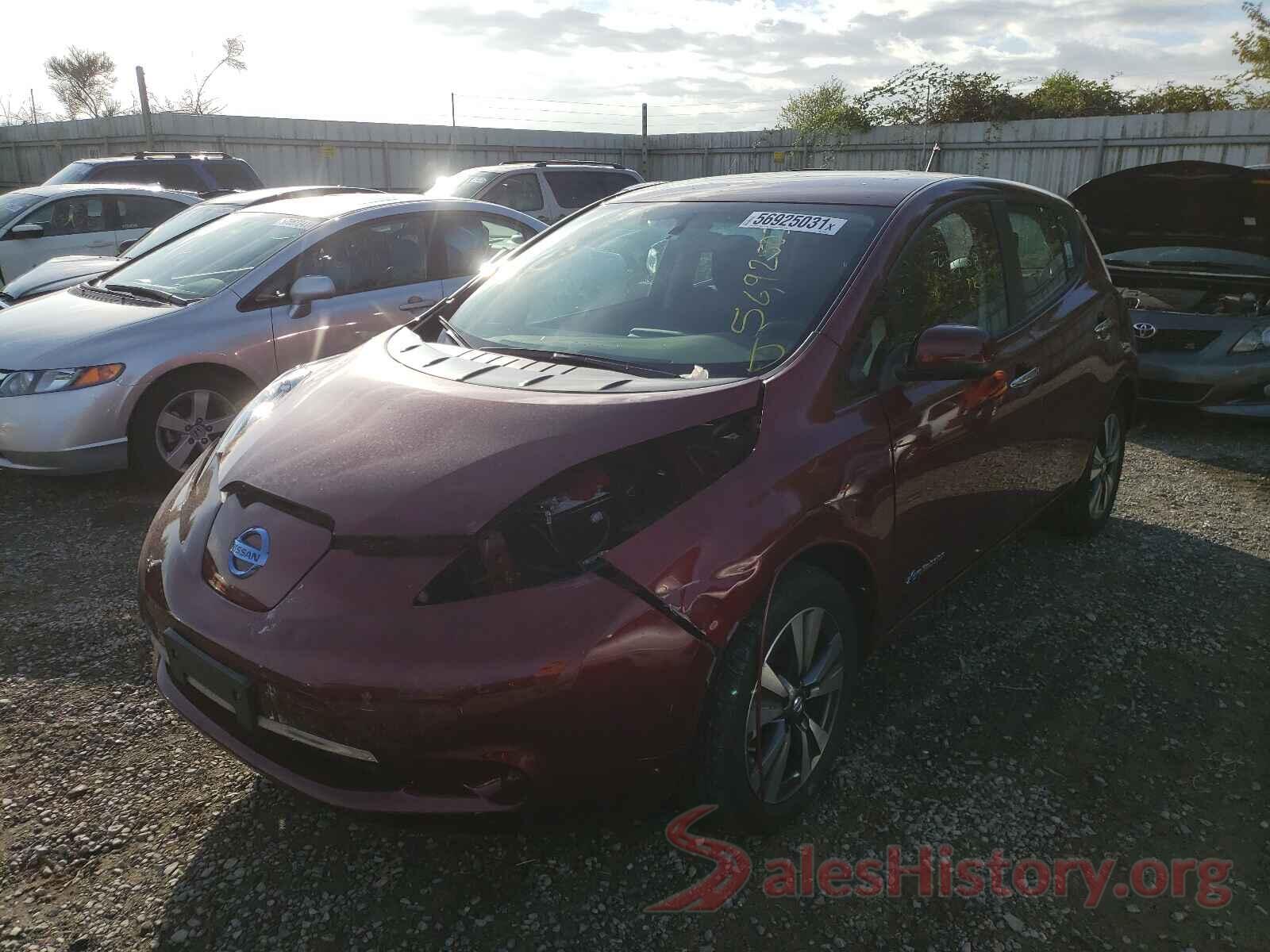 1N4BZ0CP7HC310301 2017 NISSAN LEAF