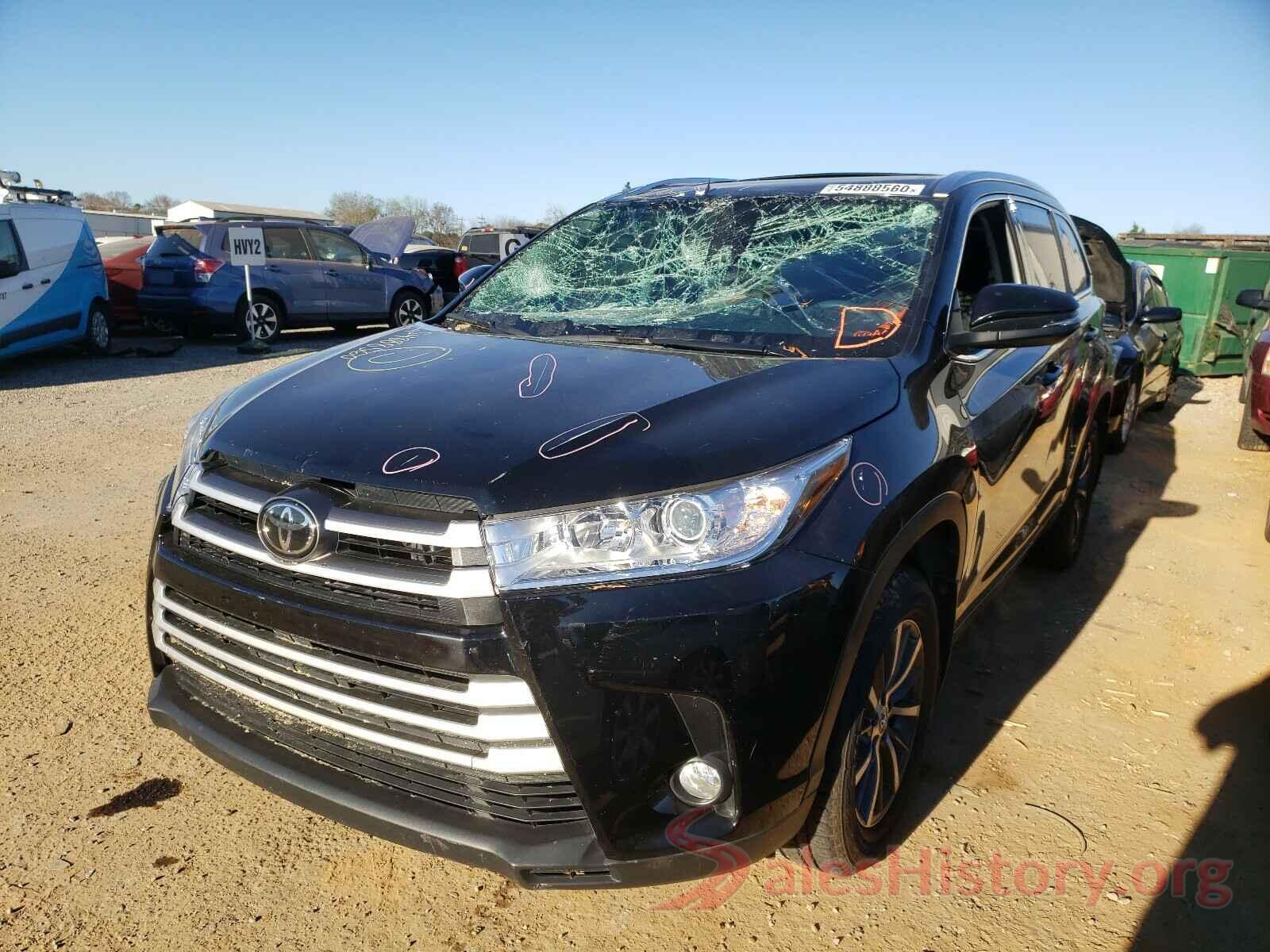 5TDJZRFH4HS397104 2017 TOYOTA HIGHLANDER