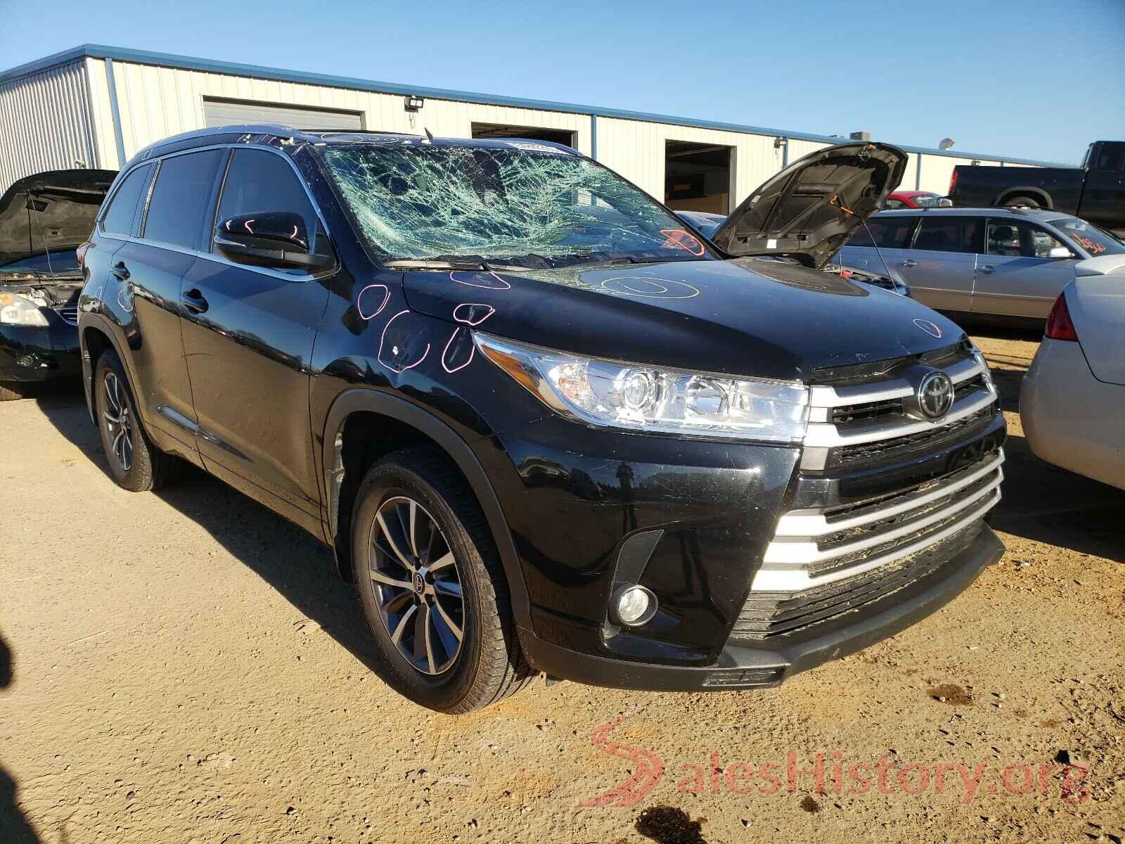 5TDJZRFH4HS397104 2017 TOYOTA HIGHLANDER