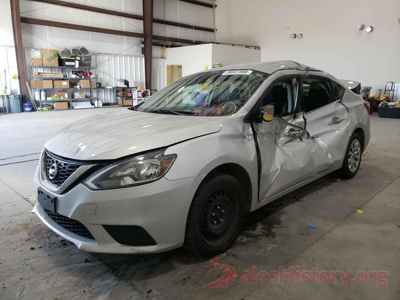 3N1AB7AP4HL698648 2017 NISSAN SENTRA