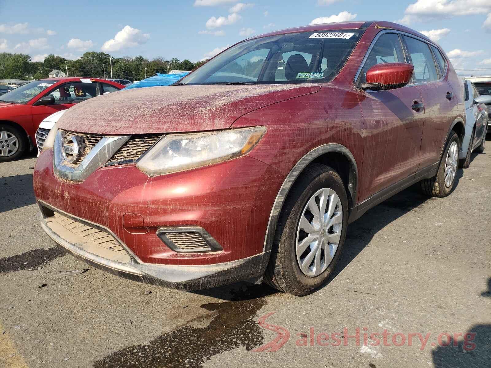 KNMAT2MT3GP618362 2016 NISSAN ROGUE