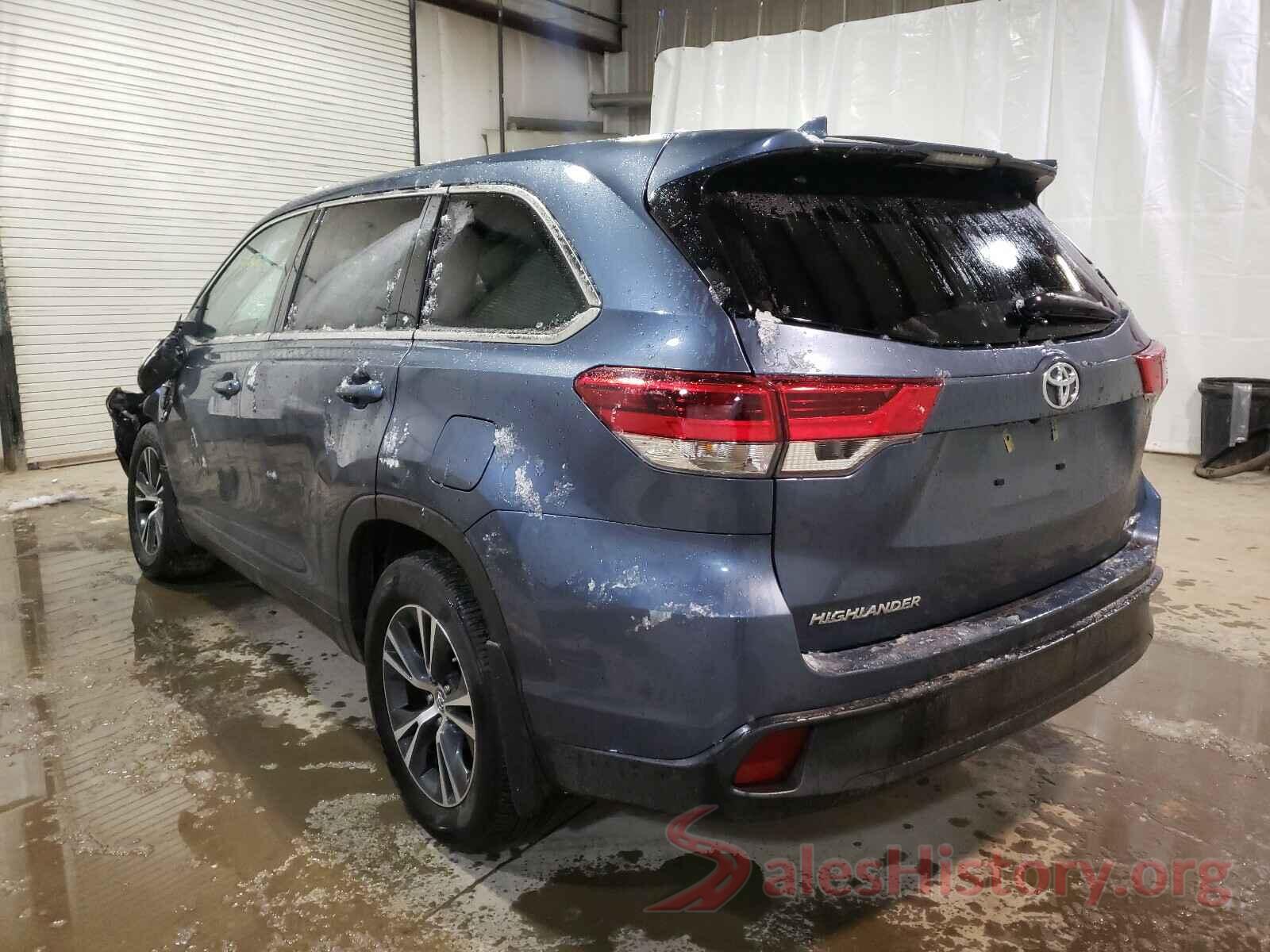 5TDBZRFH5KS703710 2019 TOYOTA HIGHLANDER