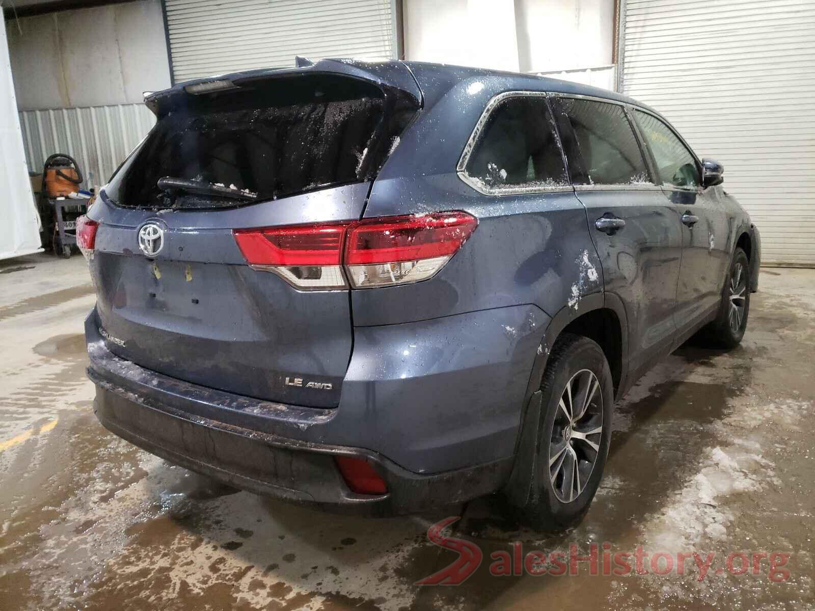 5TDBZRFH5KS703710 2019 TOYOTA HIGHLANDER