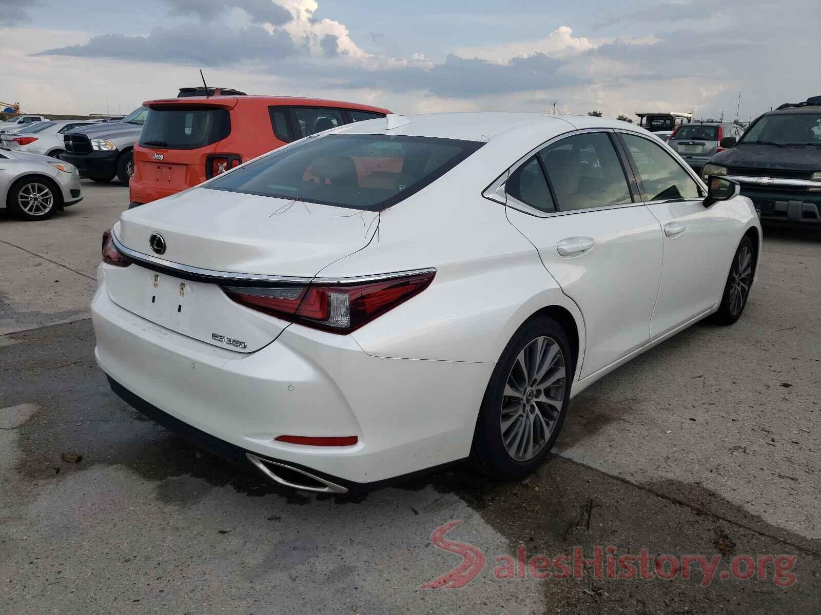 58ABZ1B10KU048222 2019 LEXUS ES350