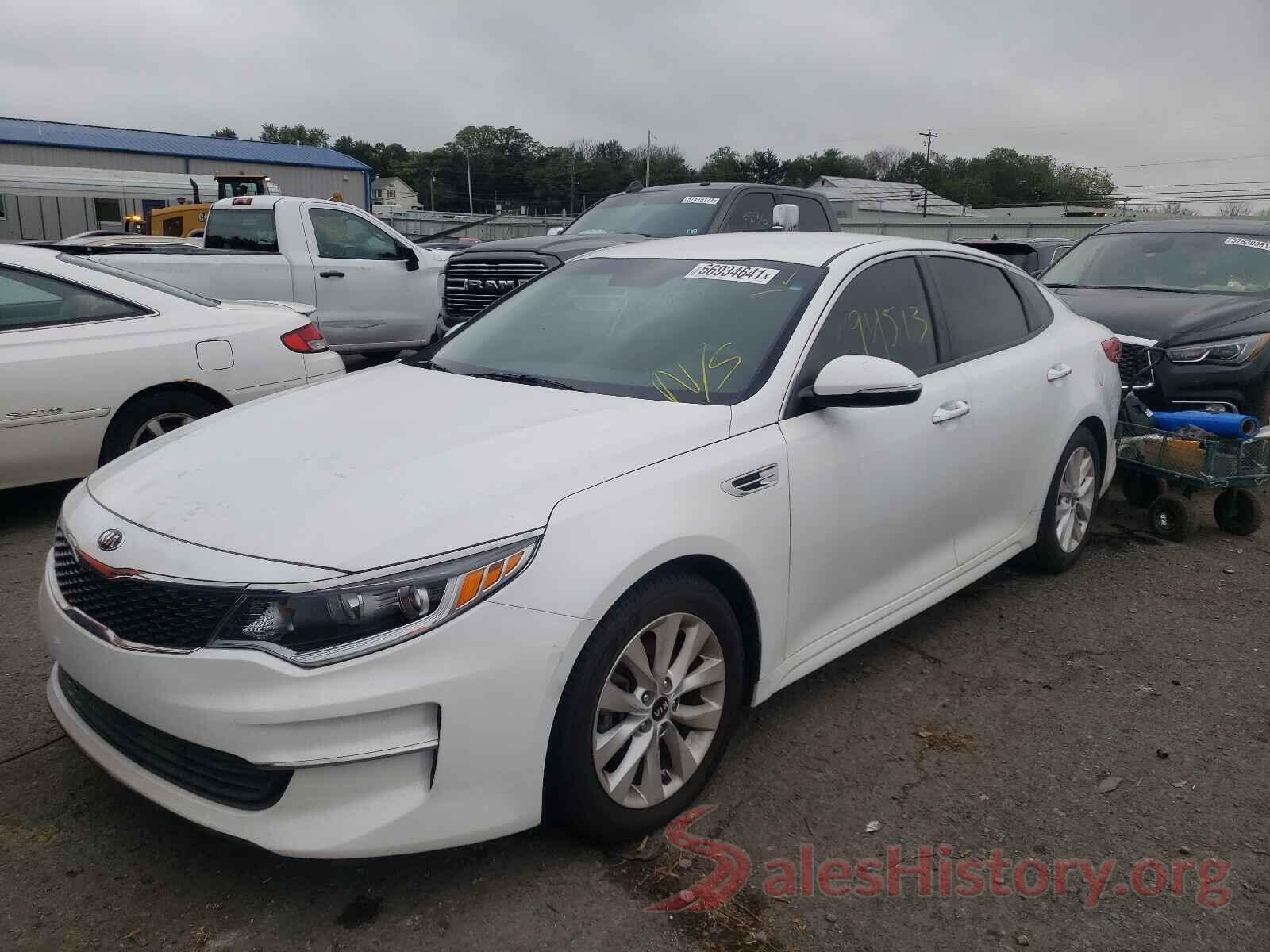 5XXGT4L35GG065437 2016 KIA OPTIMA