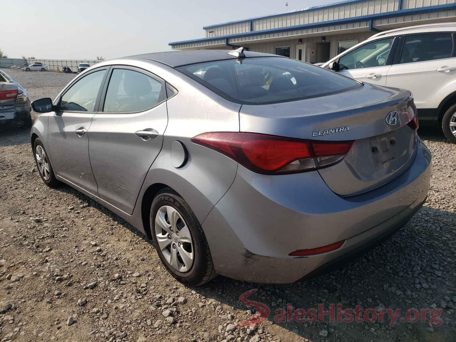 5NPDH4AE6GH695996 2016 HYUNDAI ELANTRA