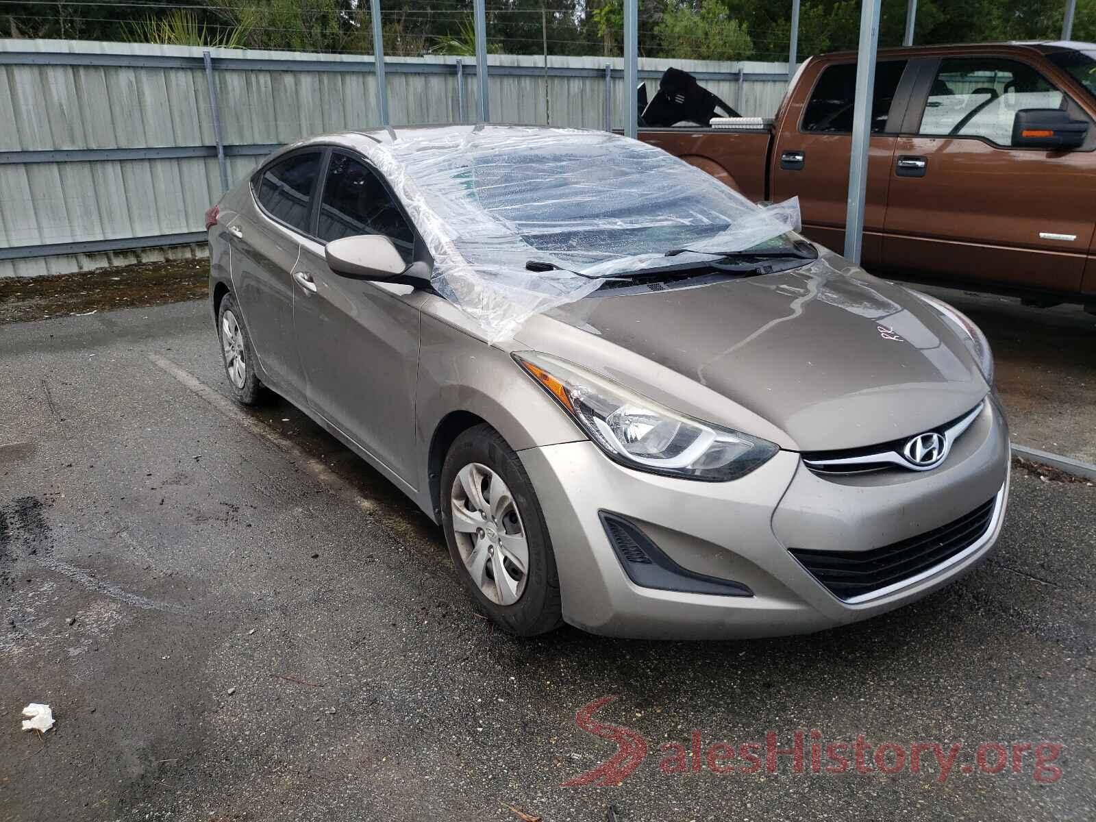 5NPDH4AE3GH738464 2016 HYUNDAI ELANTRA