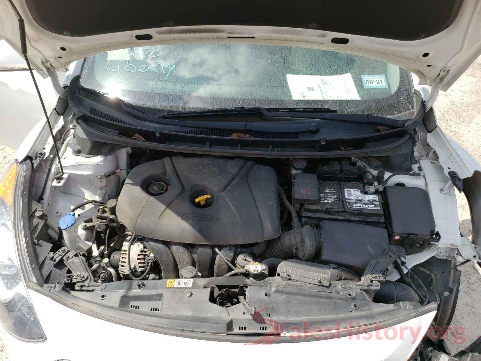 KMHD35LHXGU333019 2016 HYUNDAI ELANTRA