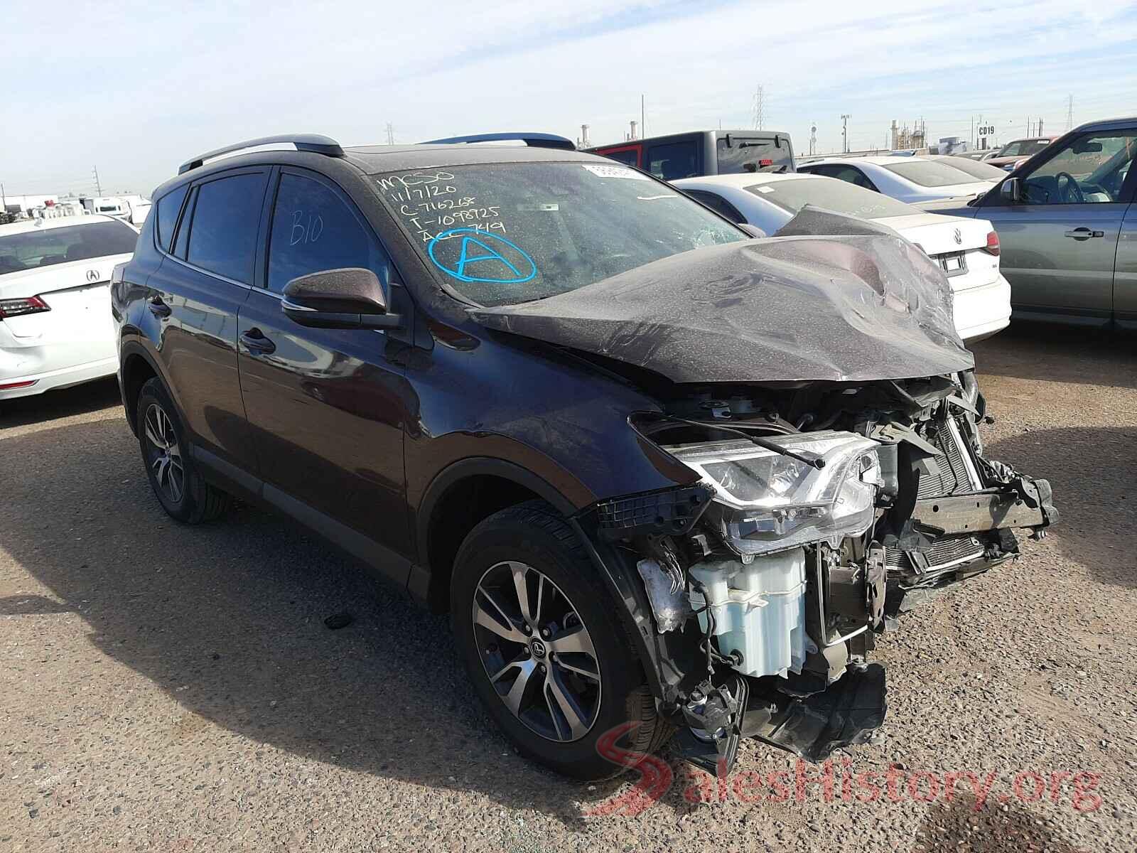 2T3WFREVXHW392607 2017 TOYOTA RAV4