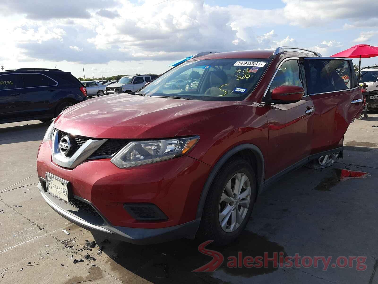 KNMAT2MV0GP694056 2016 NISSAN ROGUE