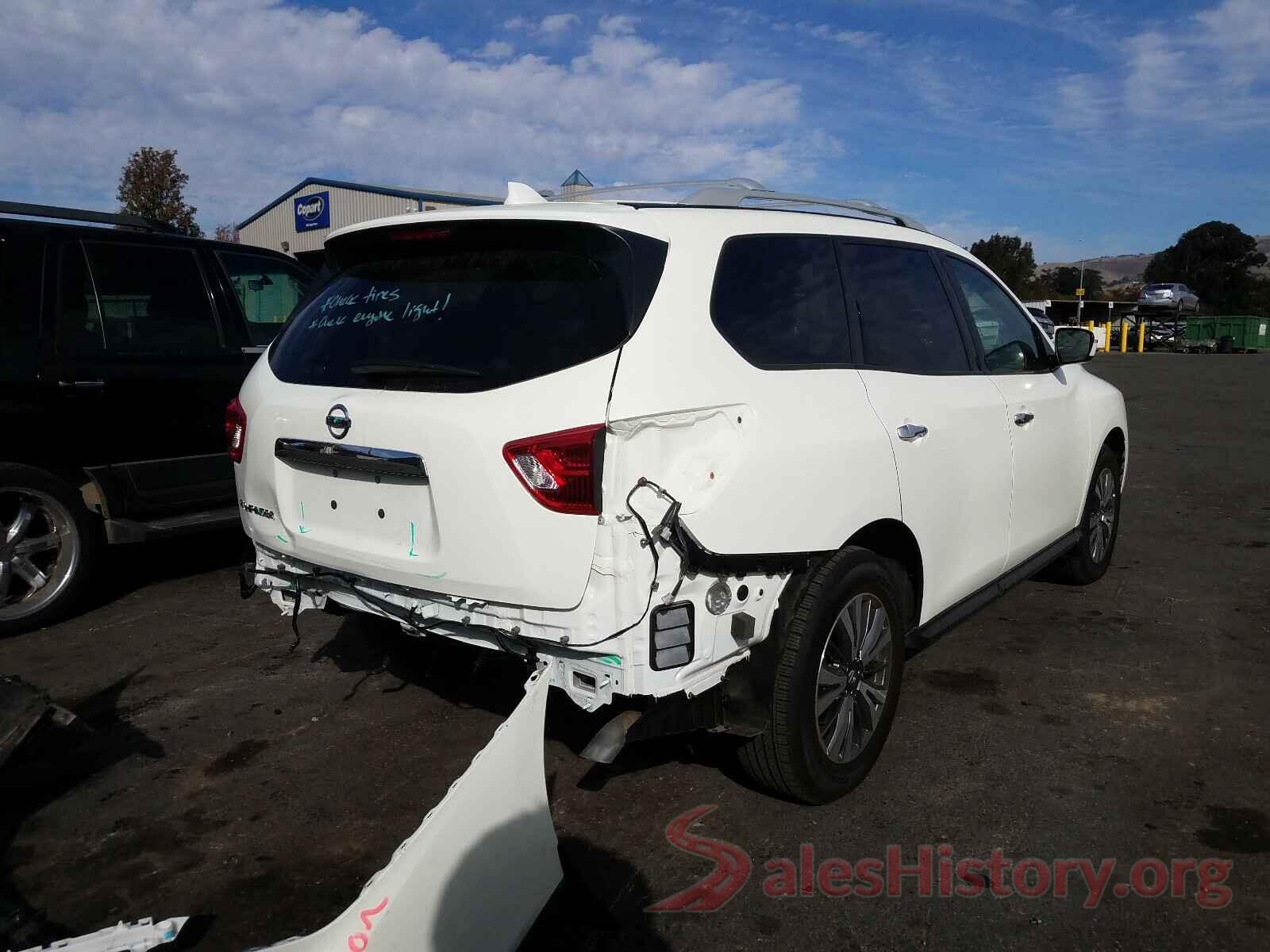 5N1DR2MN9KC654369 2019 NISSAN PATHFINDER