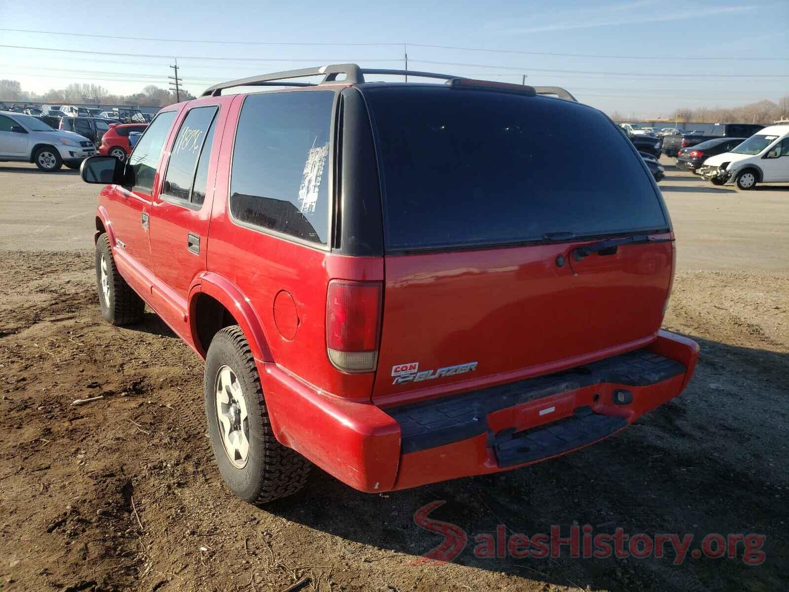 1GNDT13X64K161543 2004 CHEVROLET BLAZER