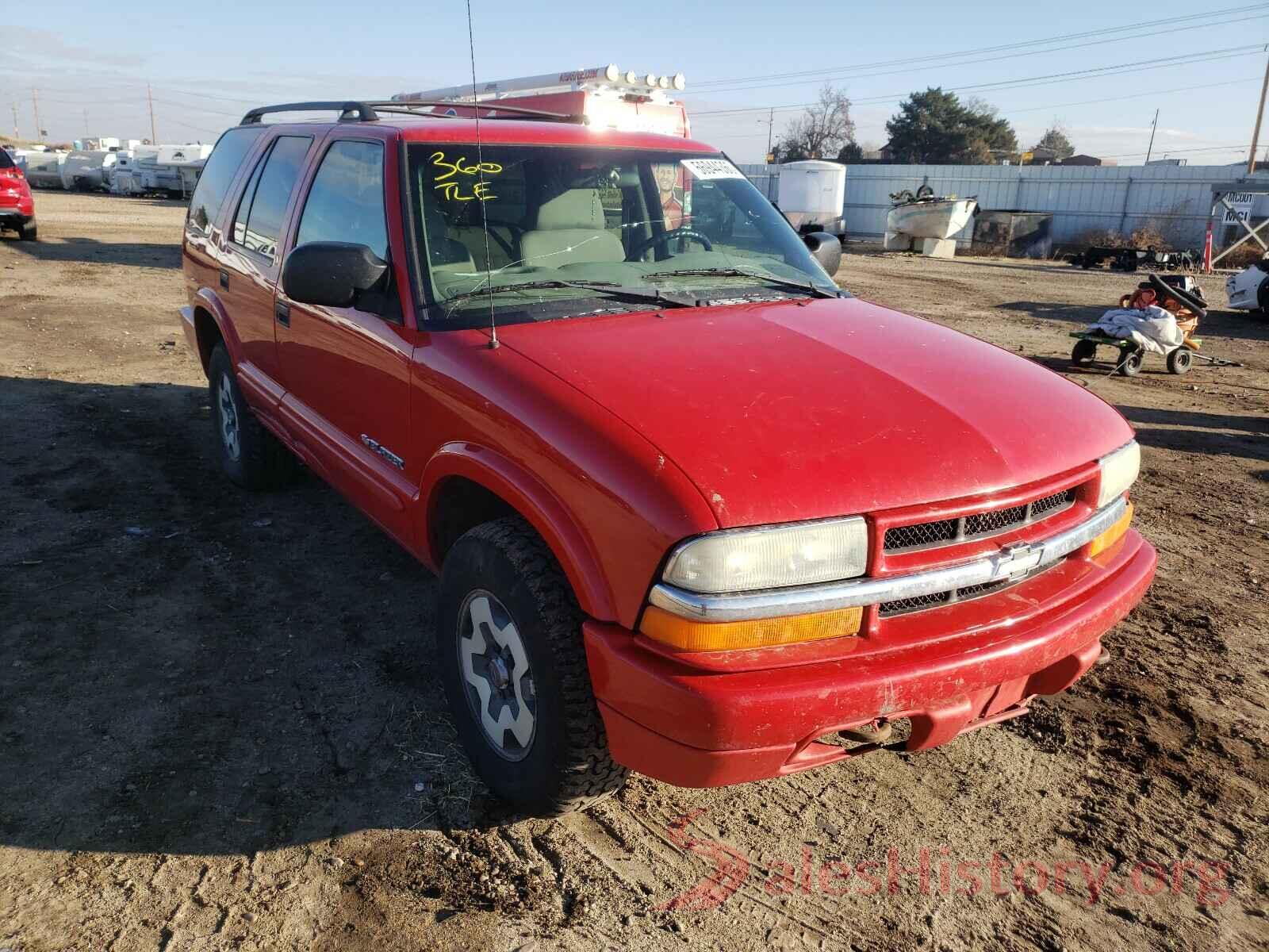 1GNDT13X64K161543 2004 CHEVROLET BLAZER