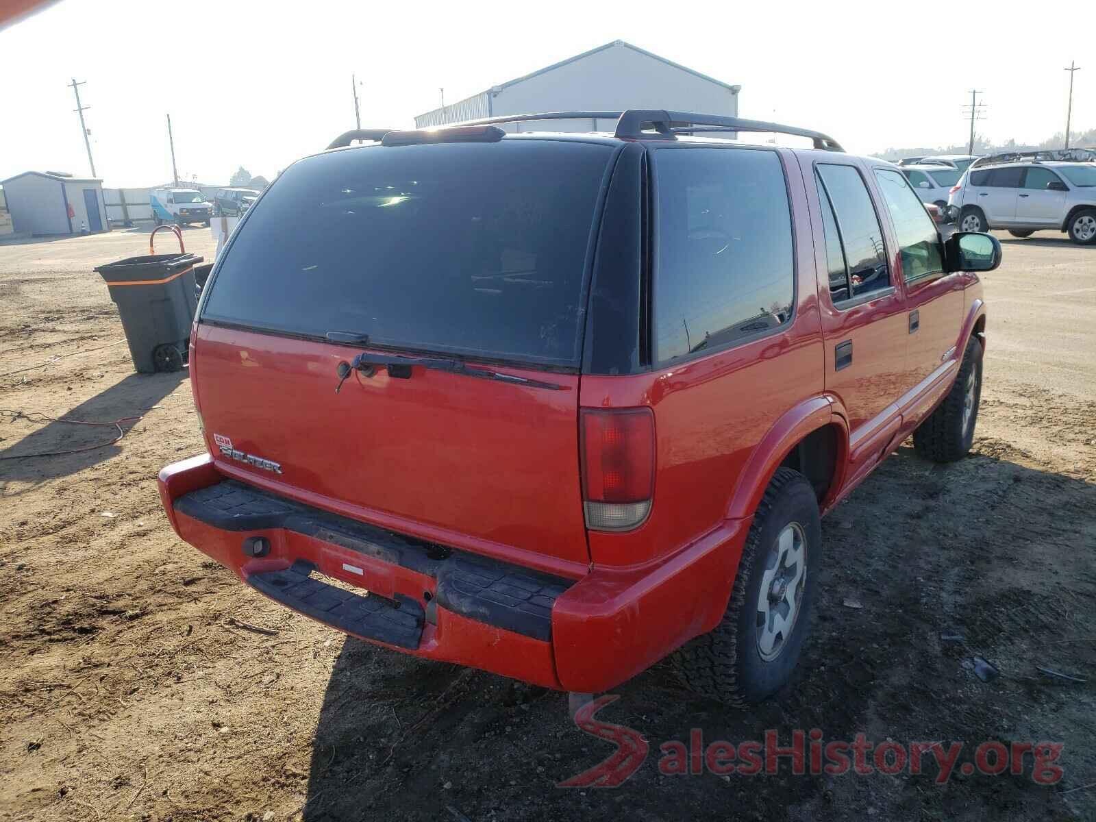 1GNDT13X64K161543 2004 CHEVROLET BLAZER