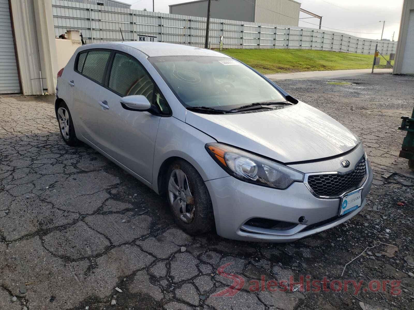 KNAFK5A89G5637842 2016 KIA FORTE