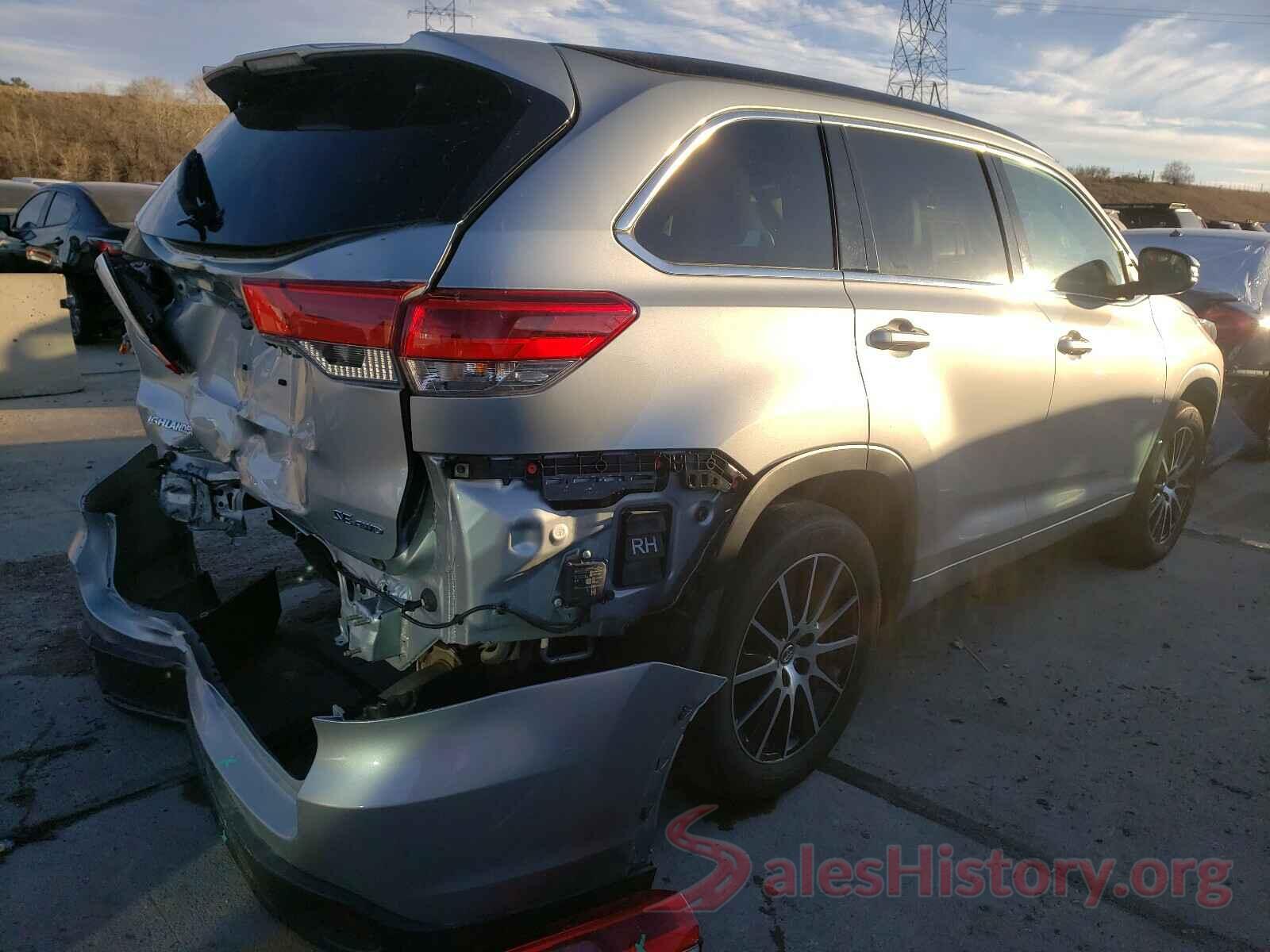 5TDJZRFH6JS551298 2018 TOYOTA HIGHLANDER