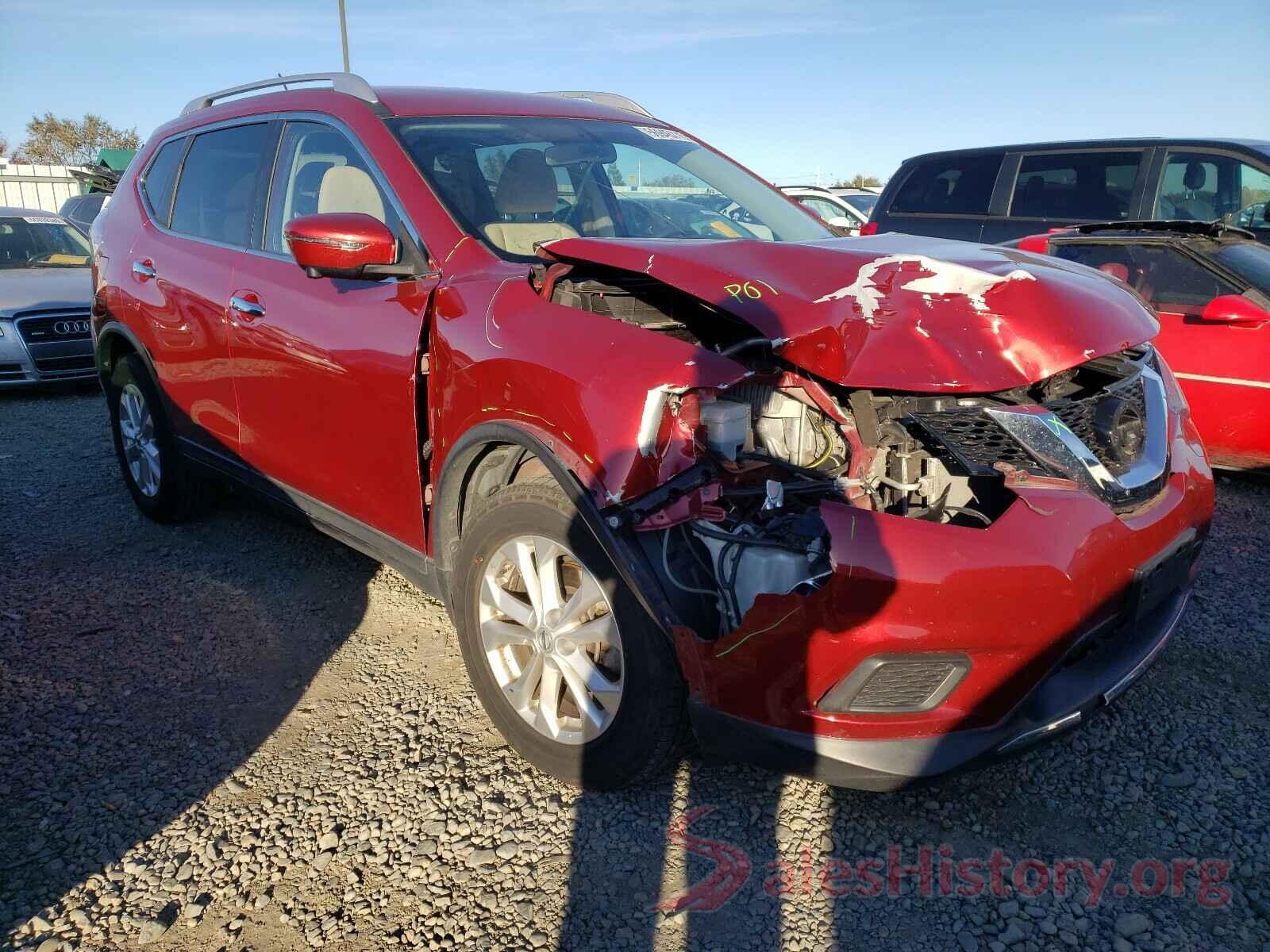 KNMAT2MT9GP598070 2016 NISSAN ROGUE