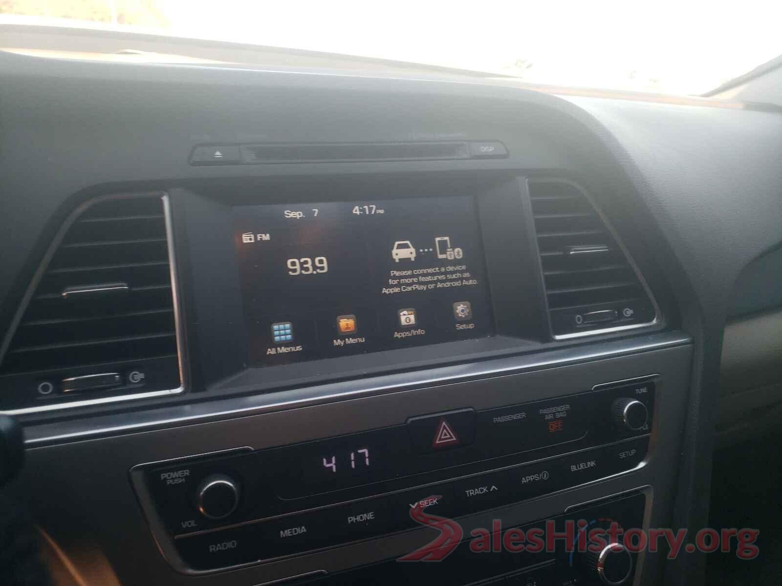 5NPE34AF2HH540200 2017 HYUNDAI SONATA