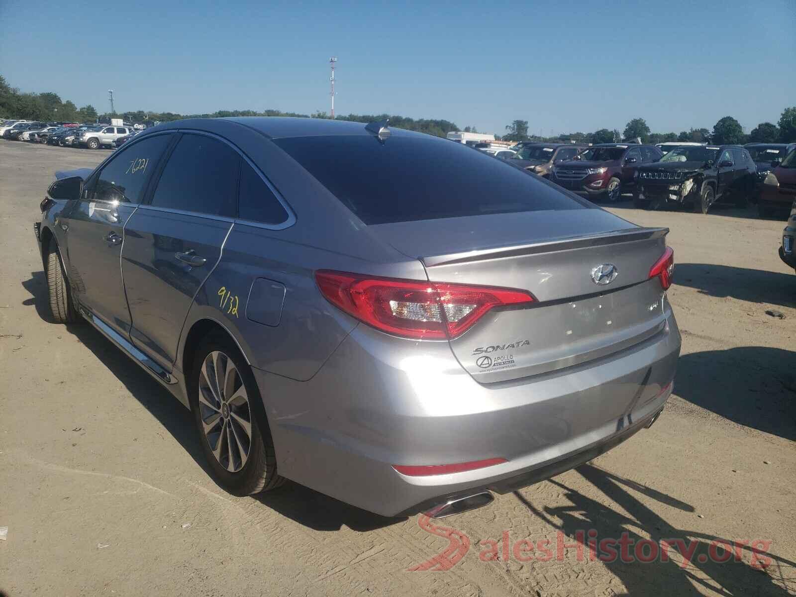 5NPE34AF2HH540200 2017 HYUNDAI SONATA