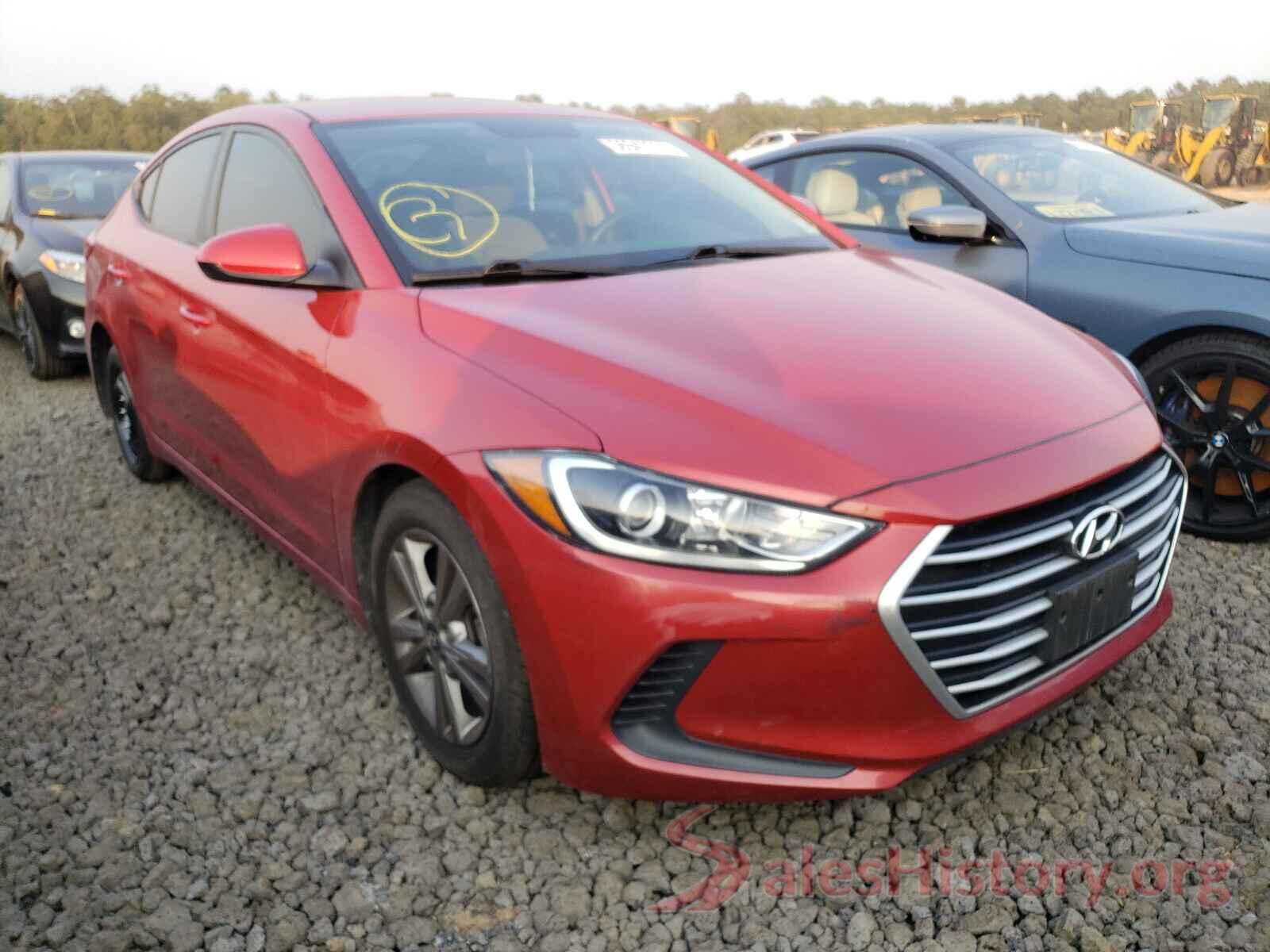 5NPD84LF6HH119722 2017 HYUNDAI ELANTRA