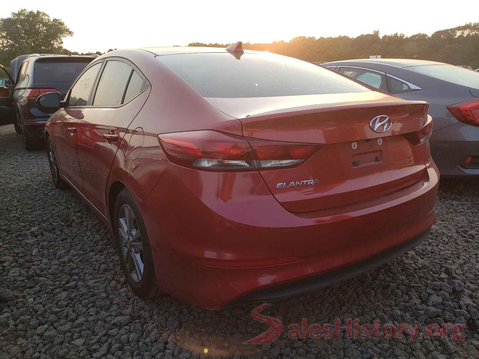 5NPD84LF6HH119722 2017 HYUNDAI ELANTRA