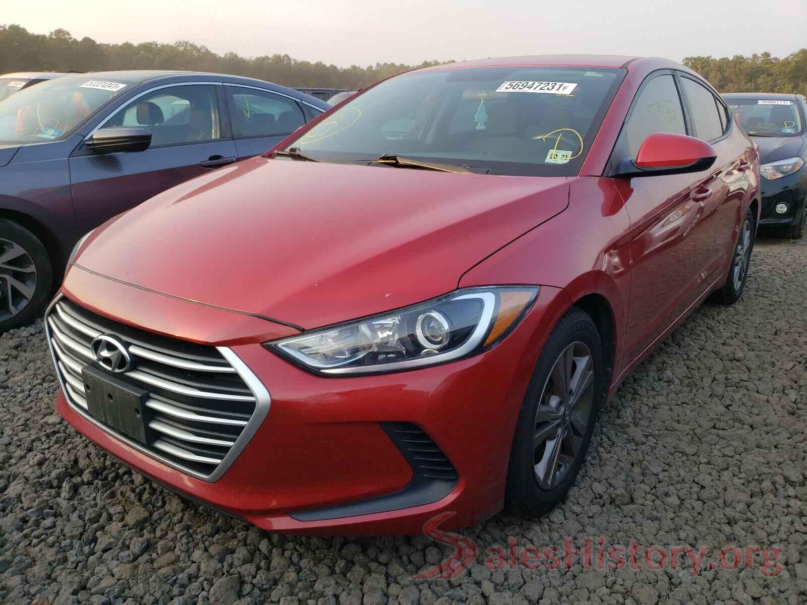 5NPD84LF6HH119722 2017 HYUNDAI ELANTRA