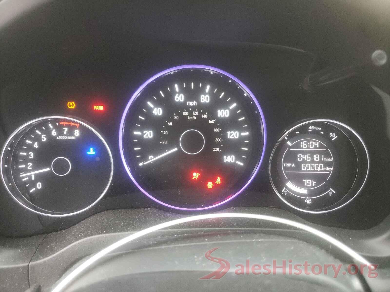 3CZRU5G35GM701692 2016 HONDA HR-V