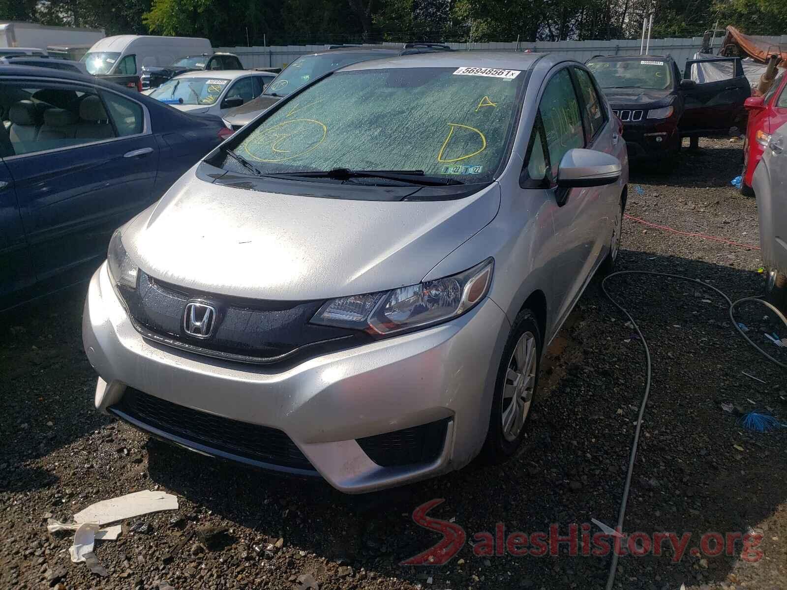 JHMGK5H5XGX018592 2016 HONDA FIT